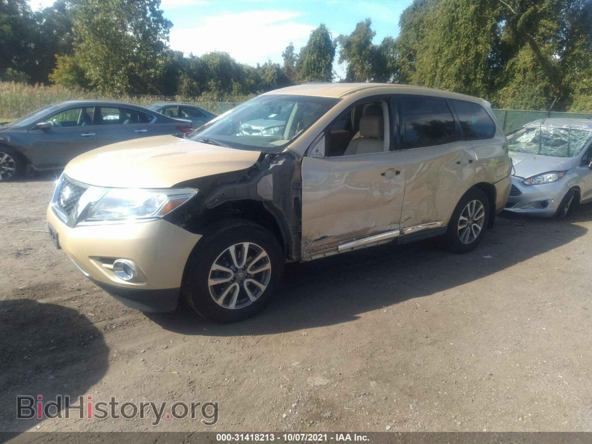 2013 NISSAN PATHFINDER - VIN: 5N1AR2MM6DC631967 - Фото 2