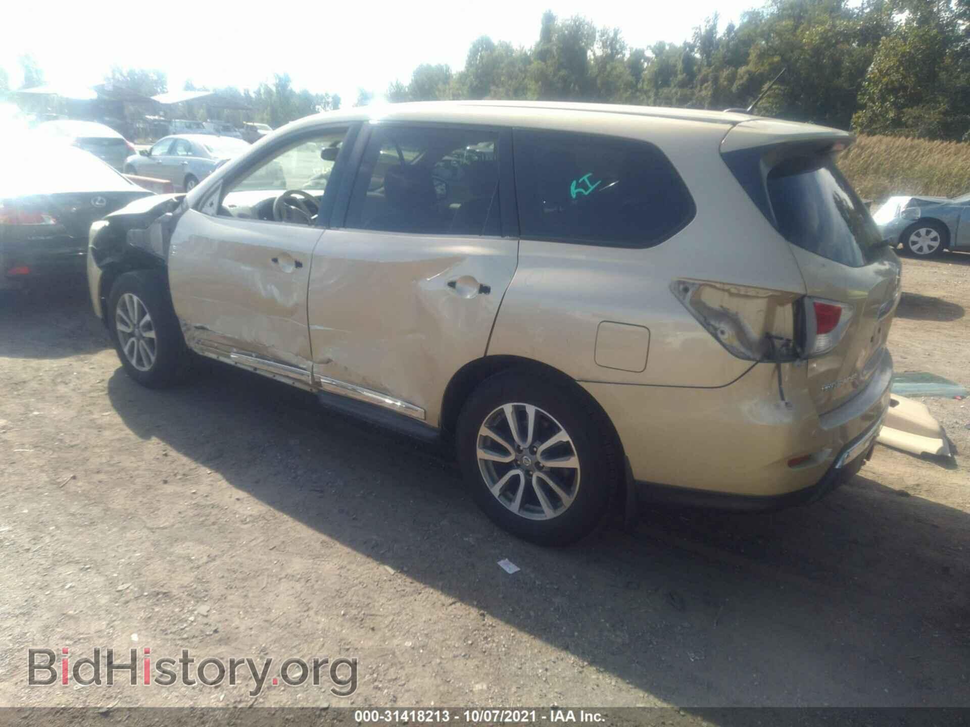 2013 NISSAN PATHFINDER - VIN: 5N1AR2MM6DC631967 - Фото 3