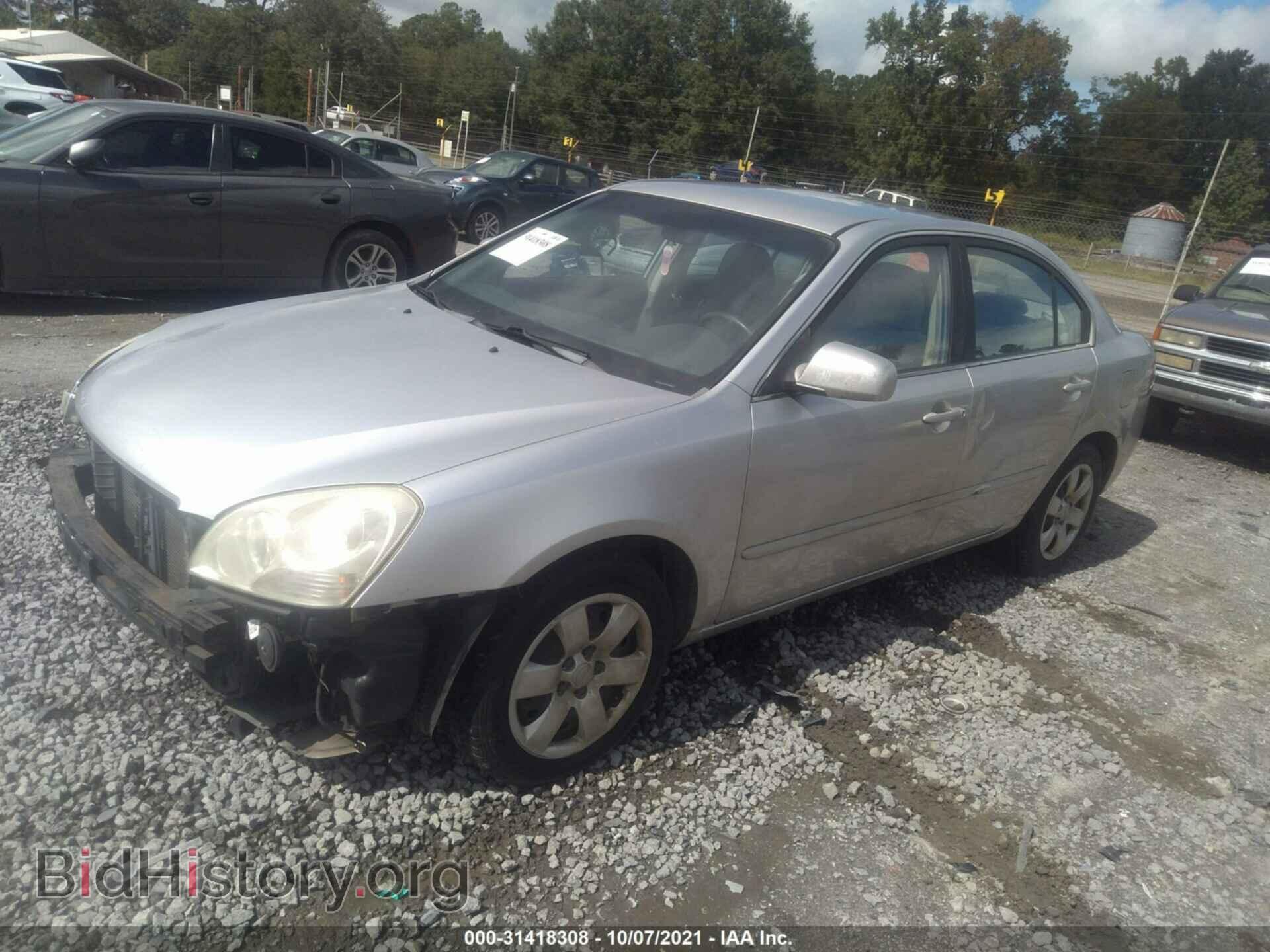 2007 KIA OPTIMA - VIN: KNAGE123875157055 - Фото 2