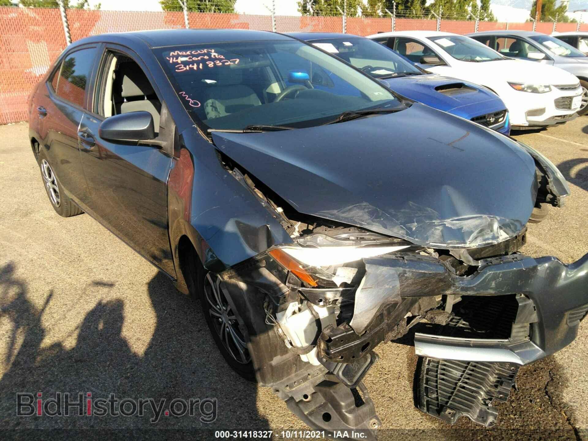 Photo 5YFBURHE1EP113390 - TOYOTA COROLLA 2014