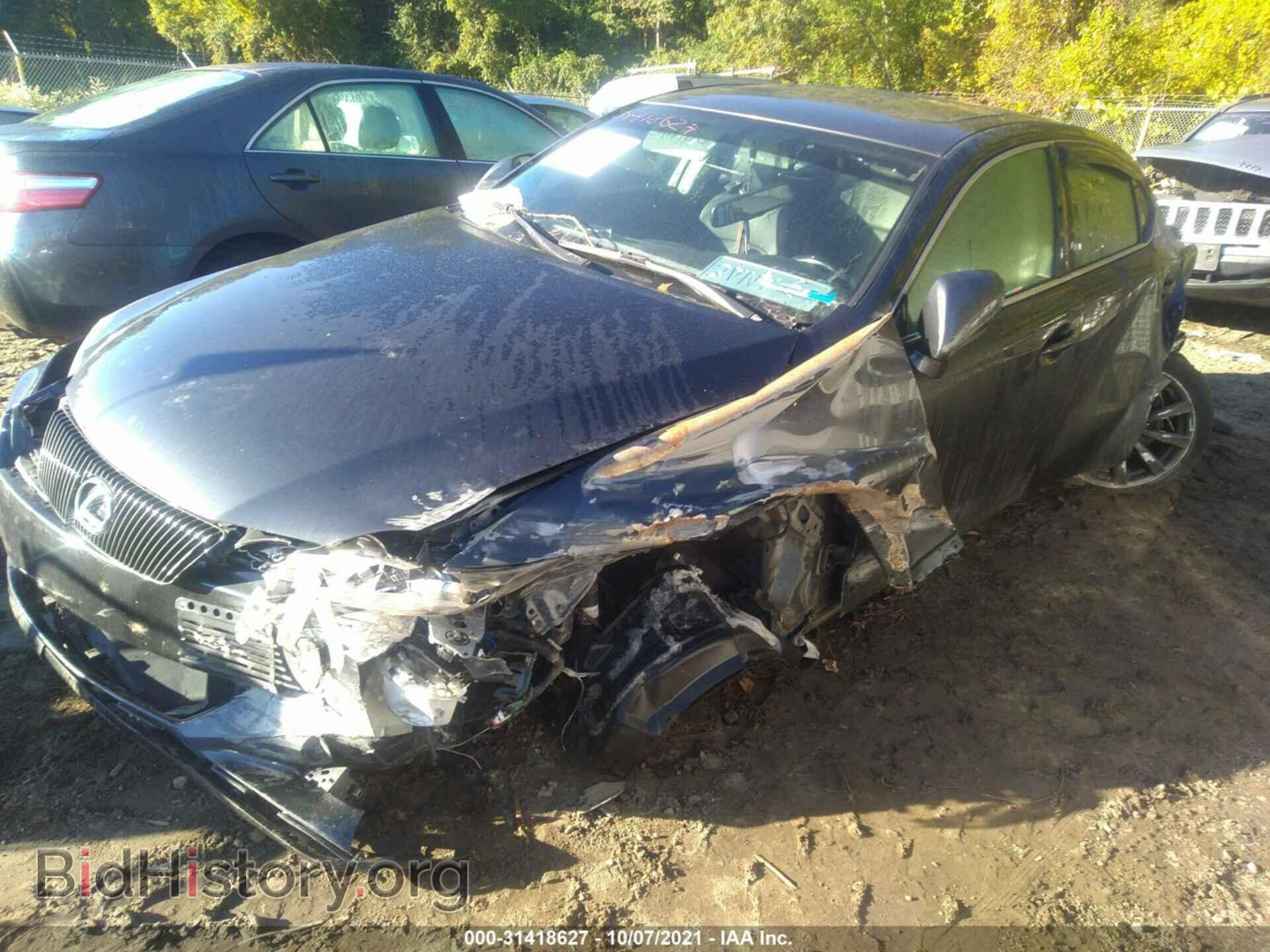 2008 LEXUS IS 250 - VIN: JTHCK262985022619 - Фото 2