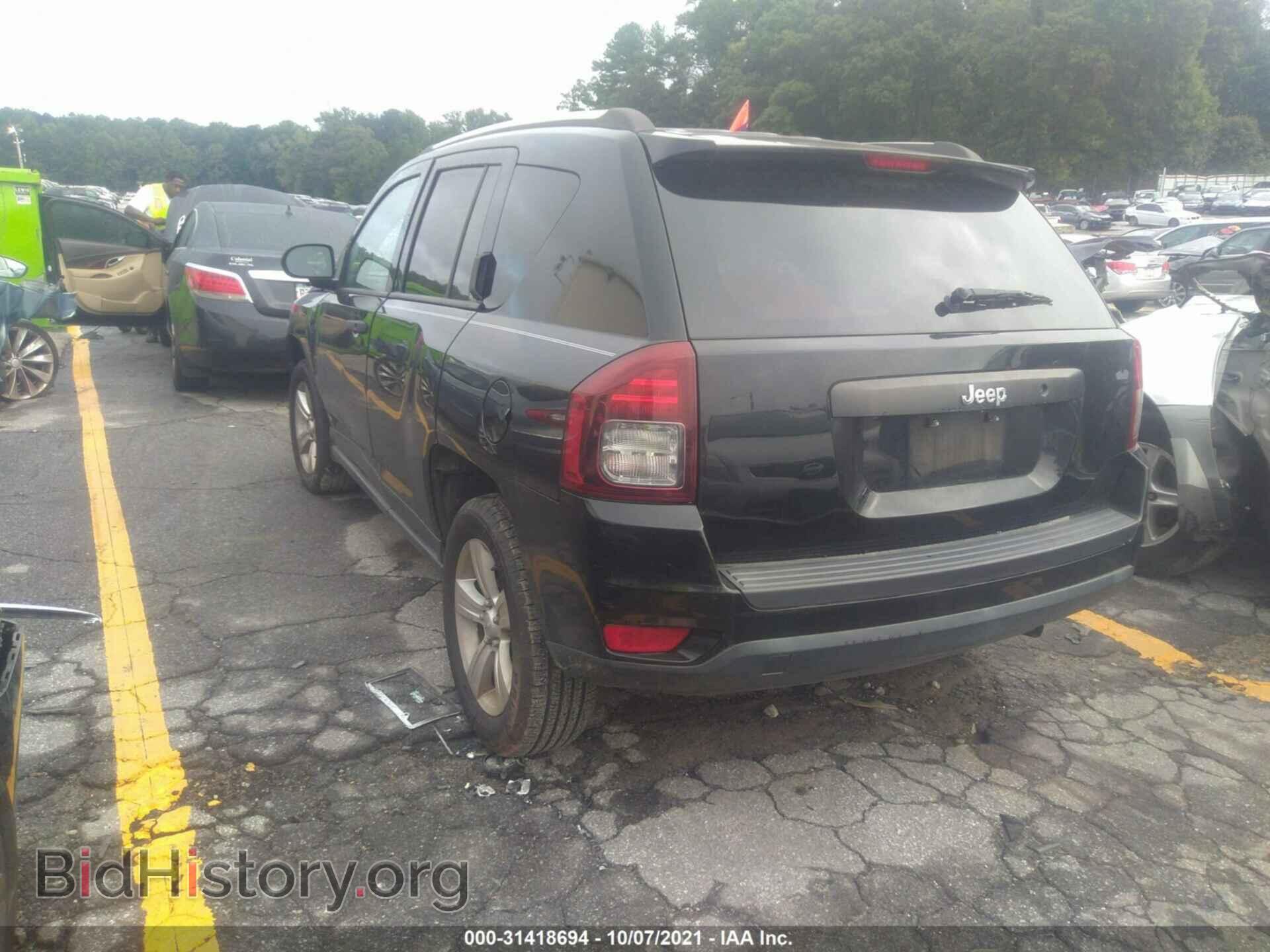 2014 JEEP COMPASS - VIN: 1C4NJCBBXED865626 - Фото 3