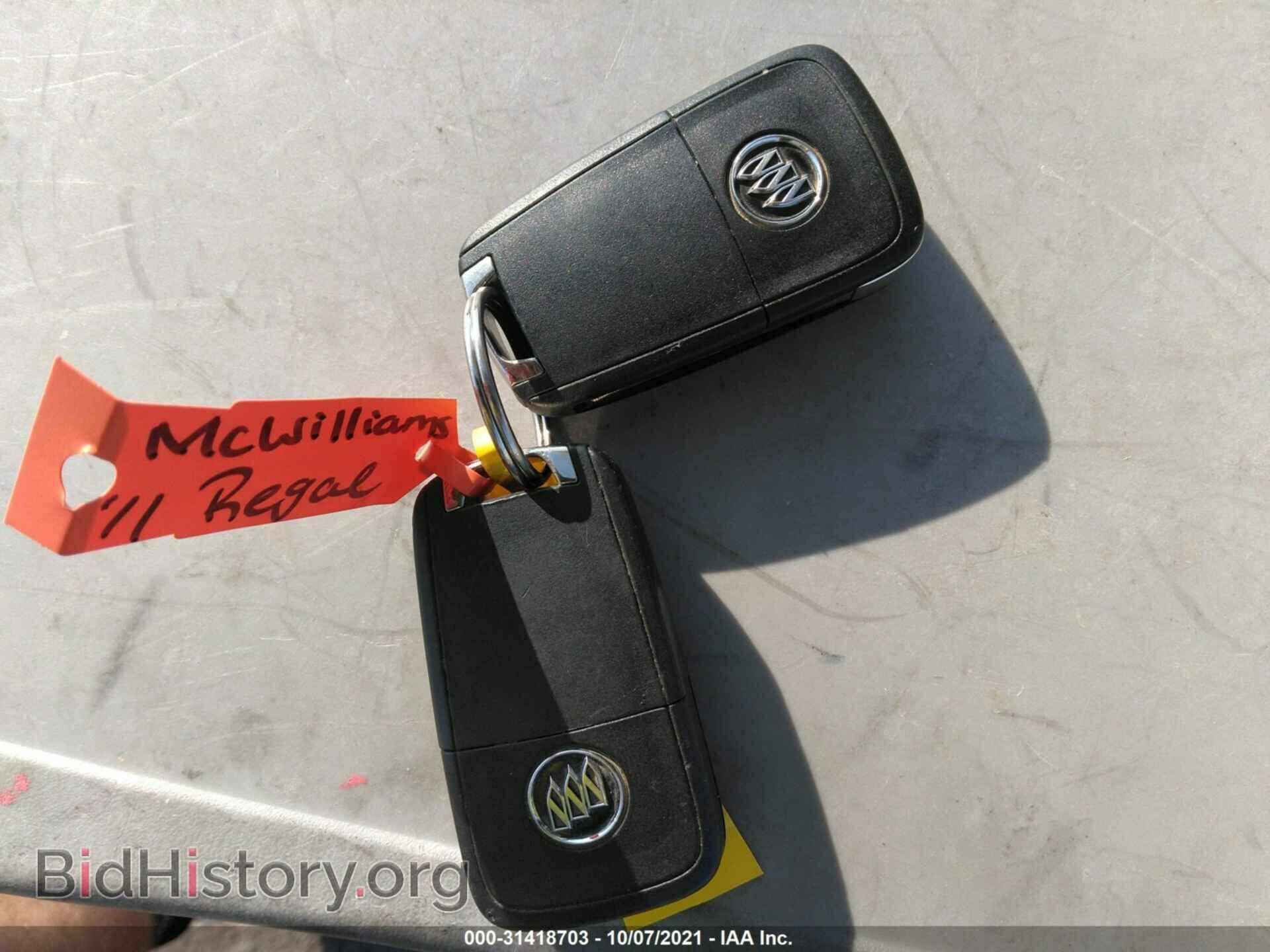 2011 BUICK REGAL - VIN: W04GR5EC1B1008118 - Фото 11