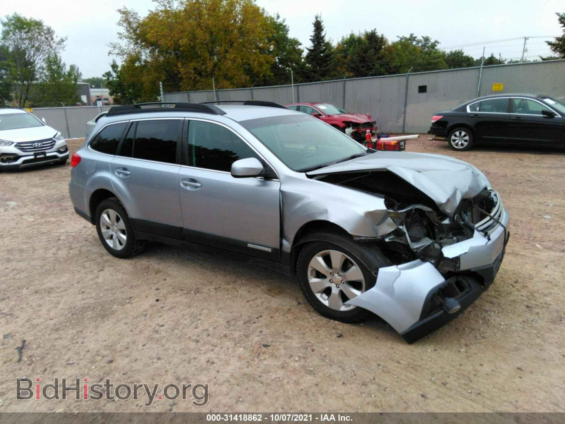 Photo 4S4BRCBC1C3296801 - SUBARU OUTBACK 2012