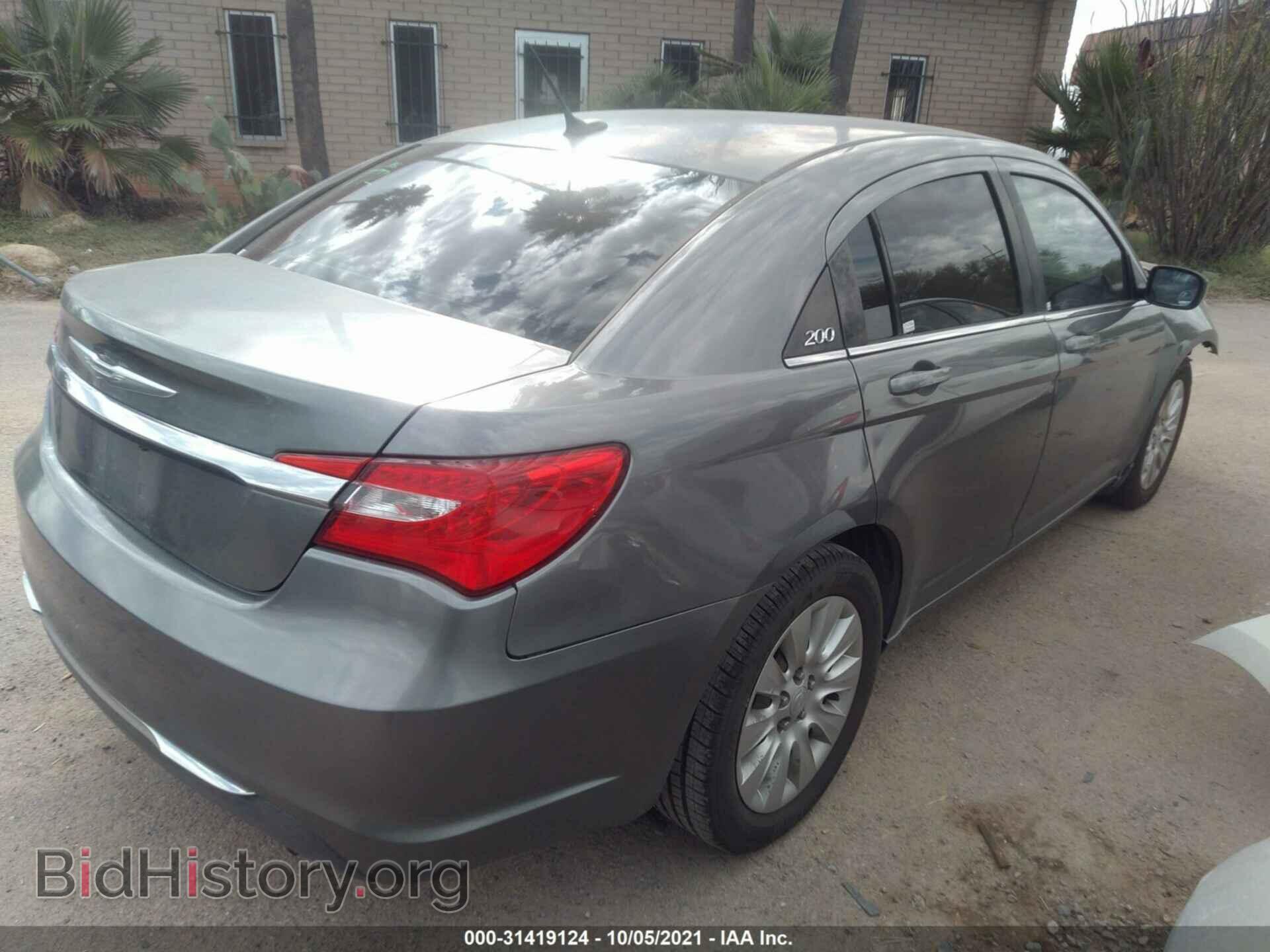 2013 CHRYSLER 200 - VIN: 1C3CCBAB9DN647249 - Фото 4