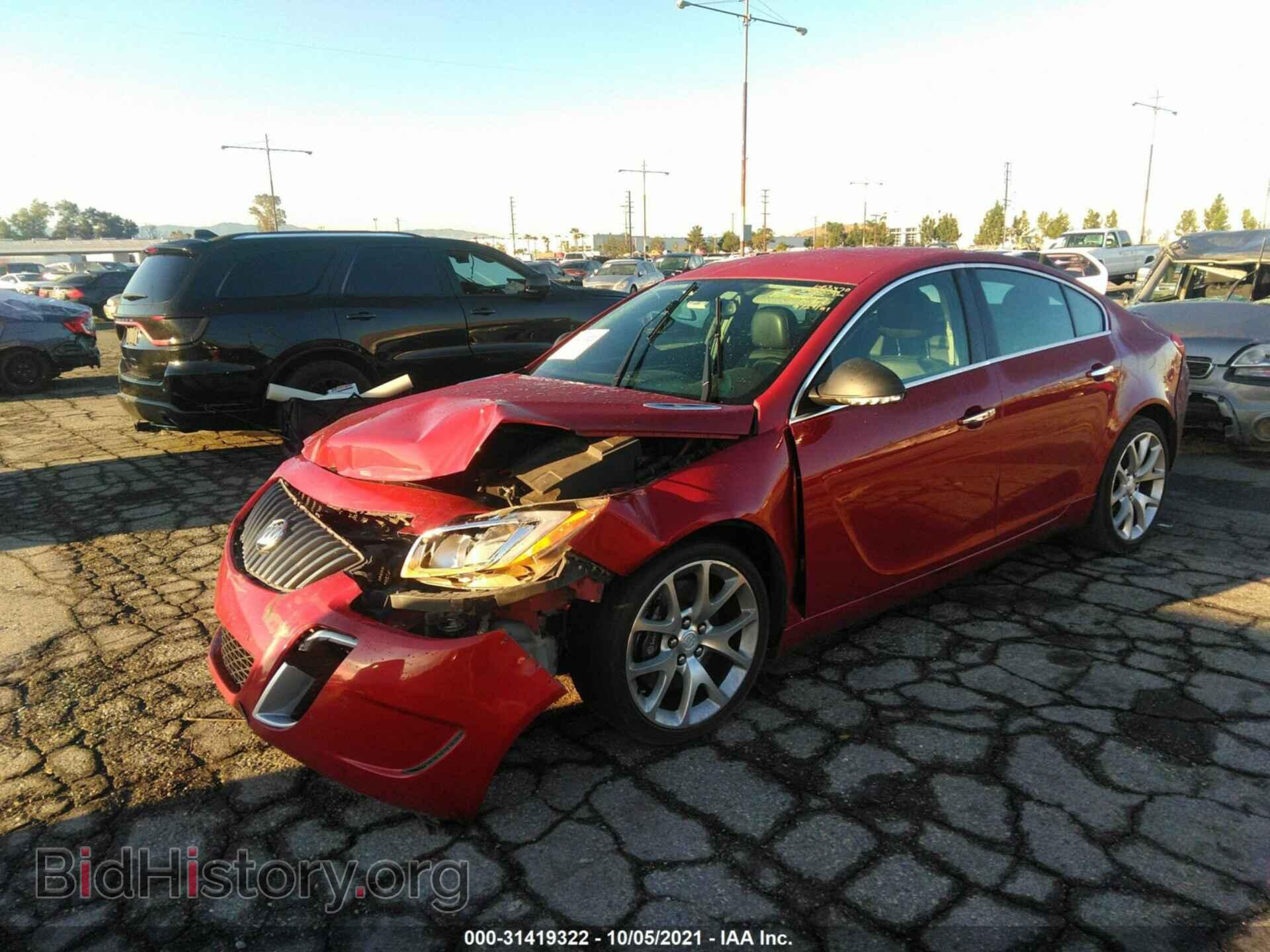 2012 BUICK REGAL - VIN: 2G4GV5GV2C9185057 - Фото 2