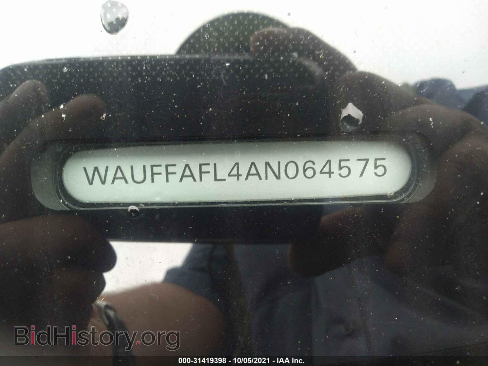 2010 AUDI A4 - VIN: WAUFFAFL4AN064575 - Фото 9