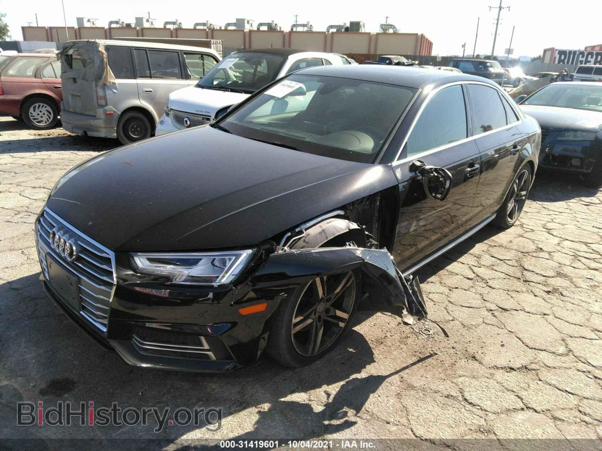 2018 AUDI A4 - VIN: WAULMAF45JA098078 - Фото 2