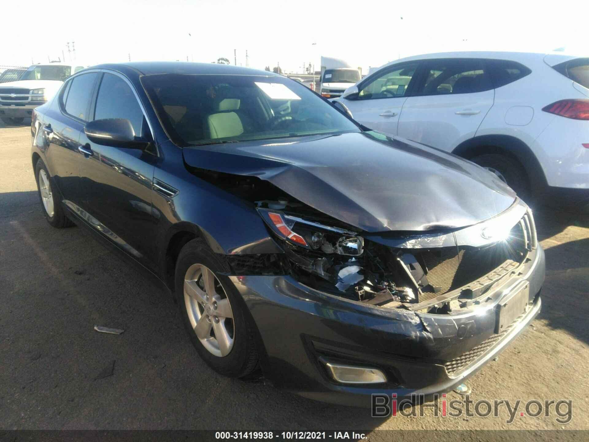 Photo KNAGM4A75F5602245 - KIA OPTIMA 2015