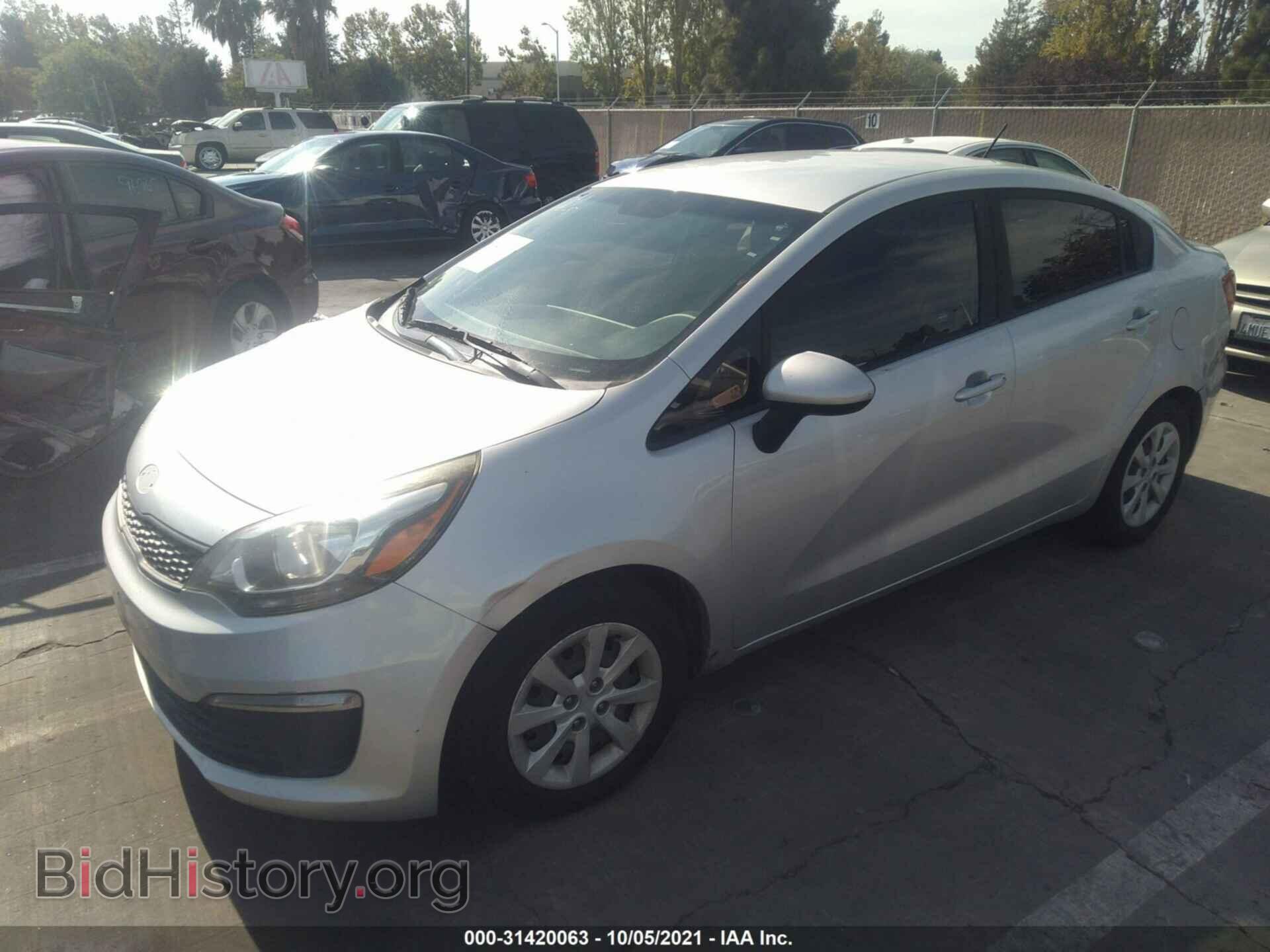 2017 KIA RIO - VIN: KNADM4A38H6025756 - Фото 2