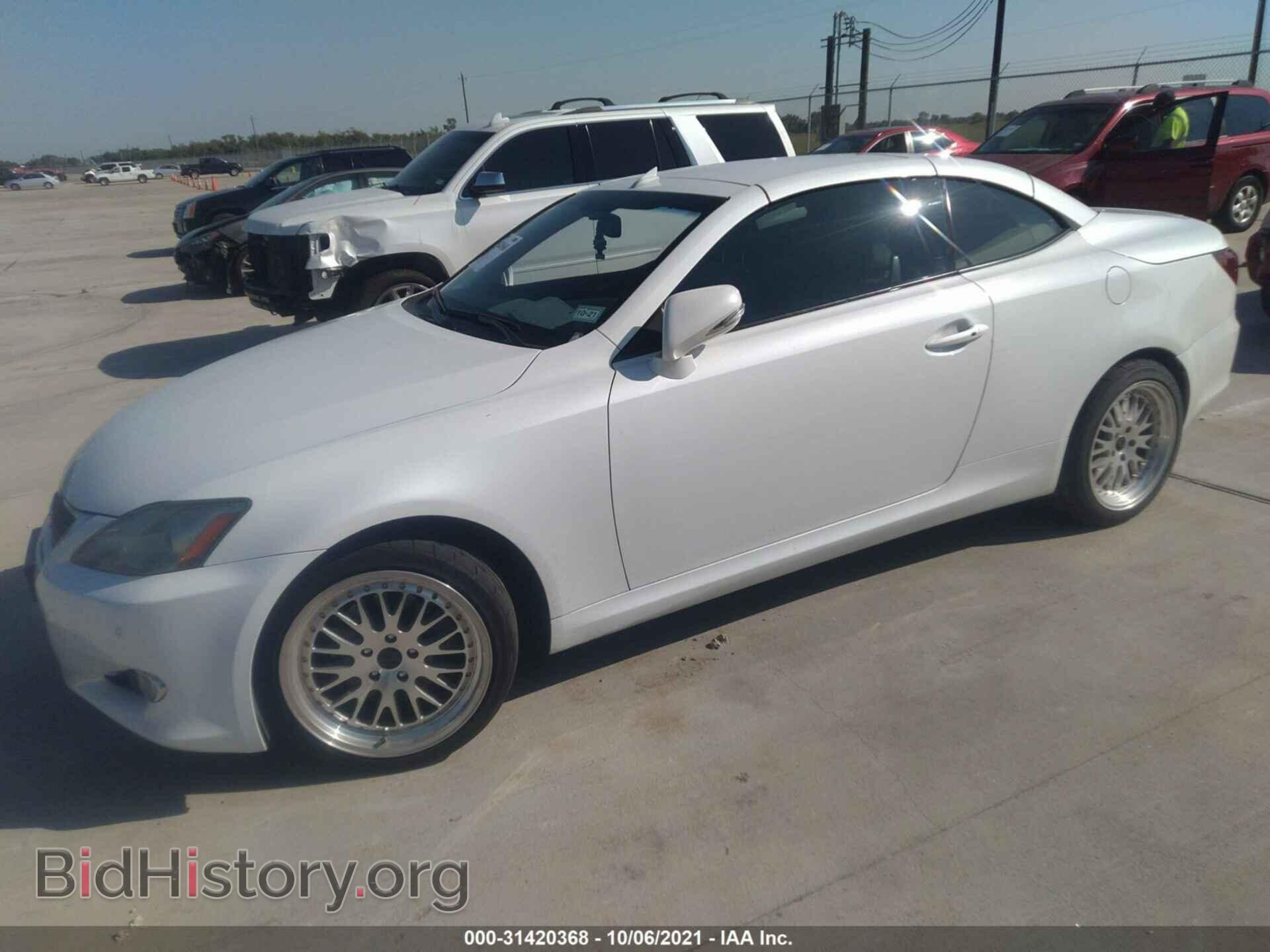 2010 LEXUS IS 250C - VIN: JTHFF2C28A2507895 - Фото 2