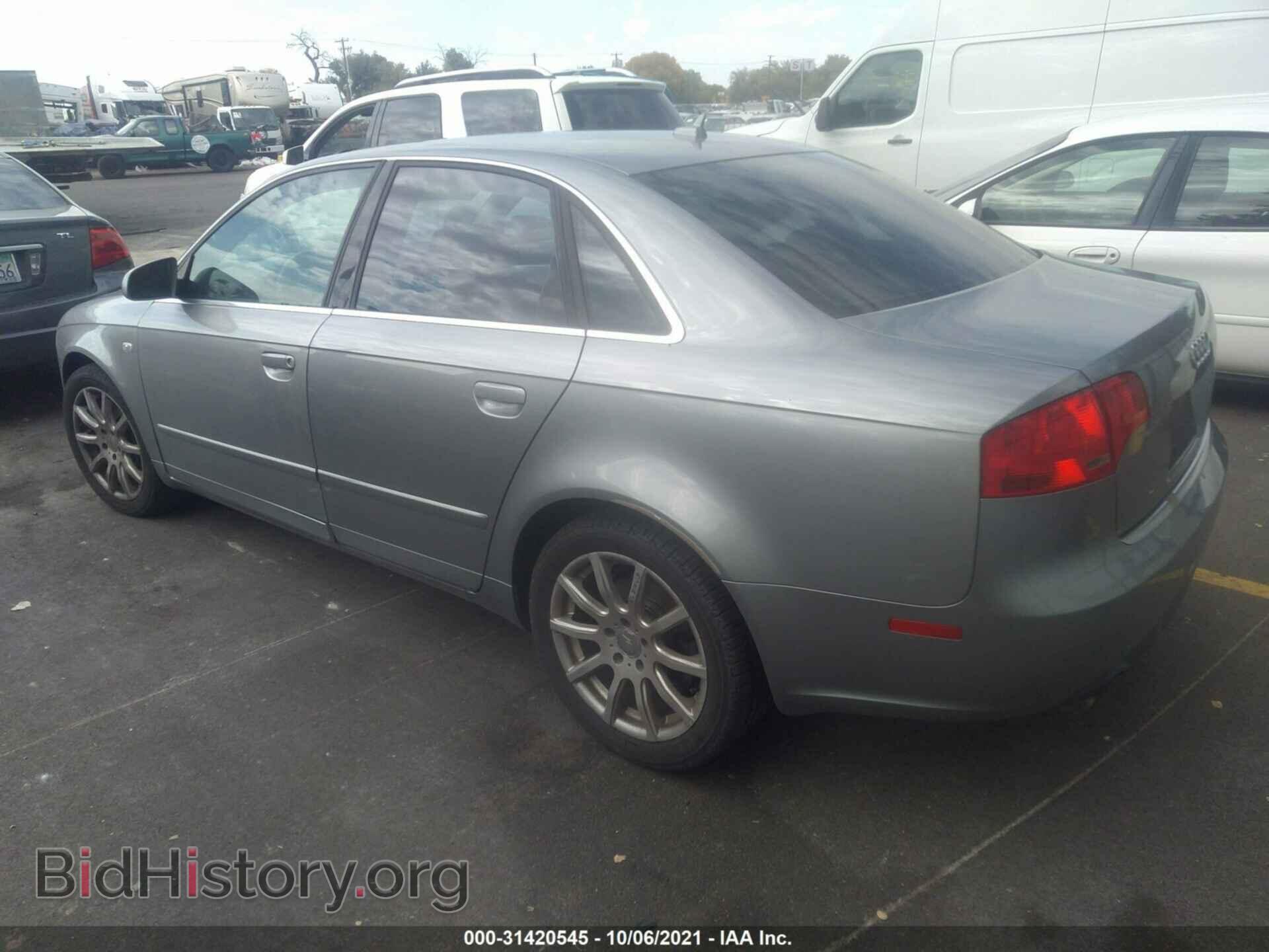 2007 AUDI A4 - VIN: WAUAF78E97A173870 - Фото 3