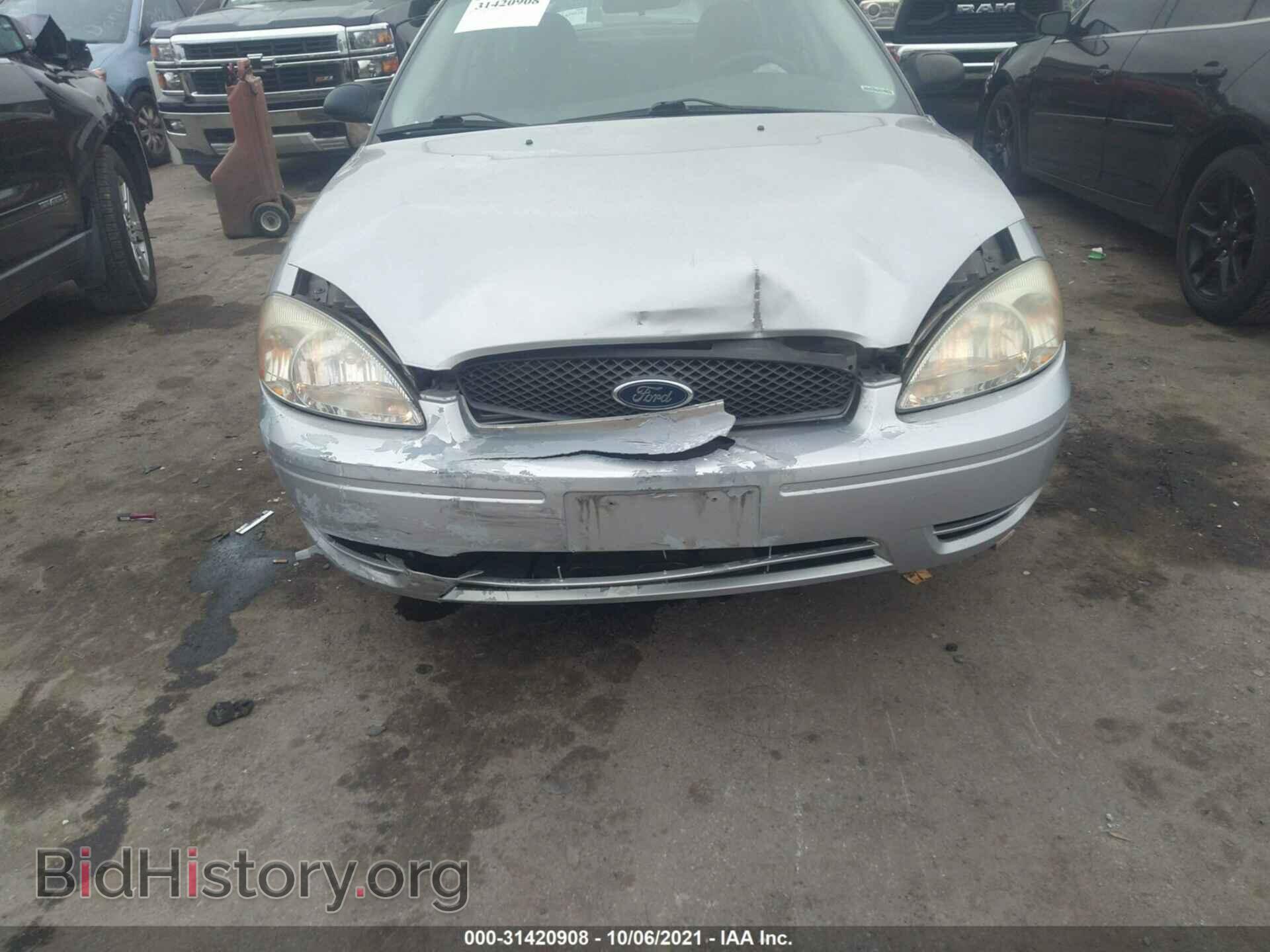 2006 FORD TAURUS - VIN: 1FAFP53U96A244577 - Фото 6