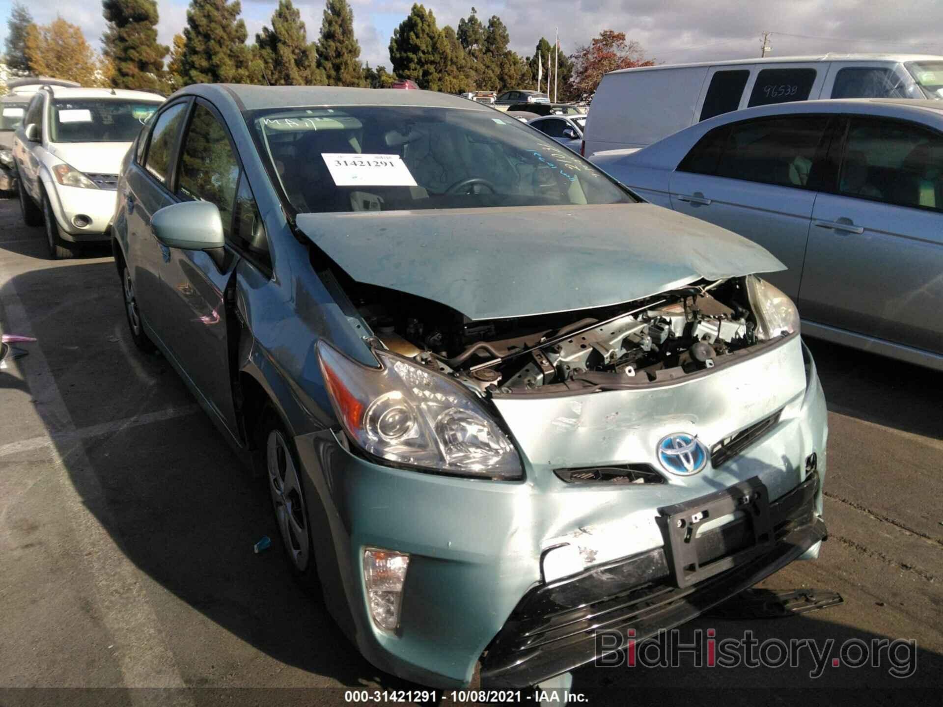 Photo JTDKN3DU6F1968695 - TOYOTA PRIUS 2015