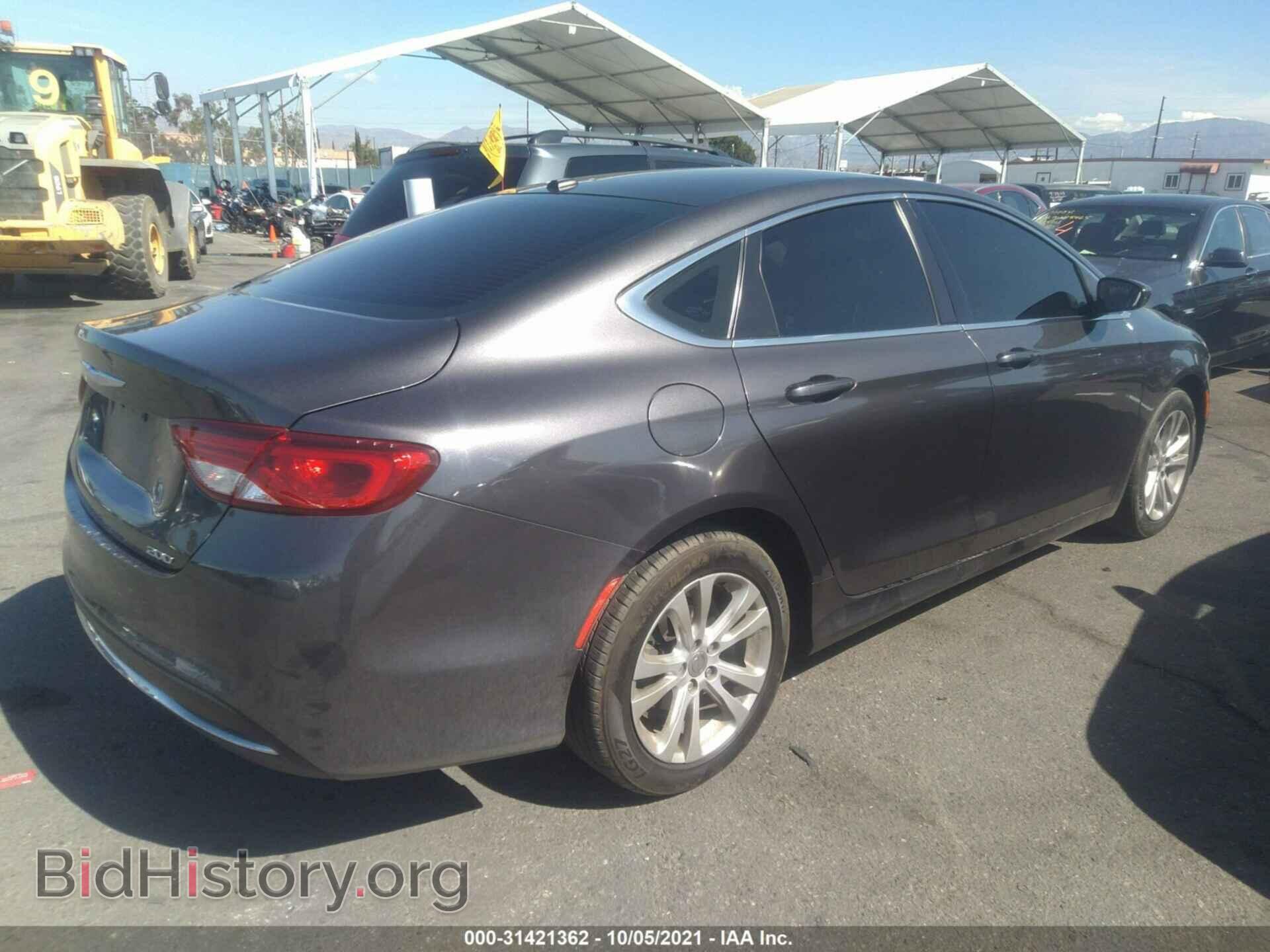 2015 CHRYSLER 200 - VIN: 1C3CCCABXFN529753 - Фото 4