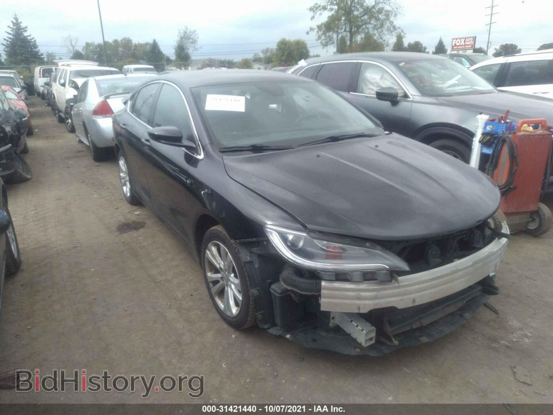 Фотография 1C3CCCAB7FN710034 - CHRYSLER 200 2015