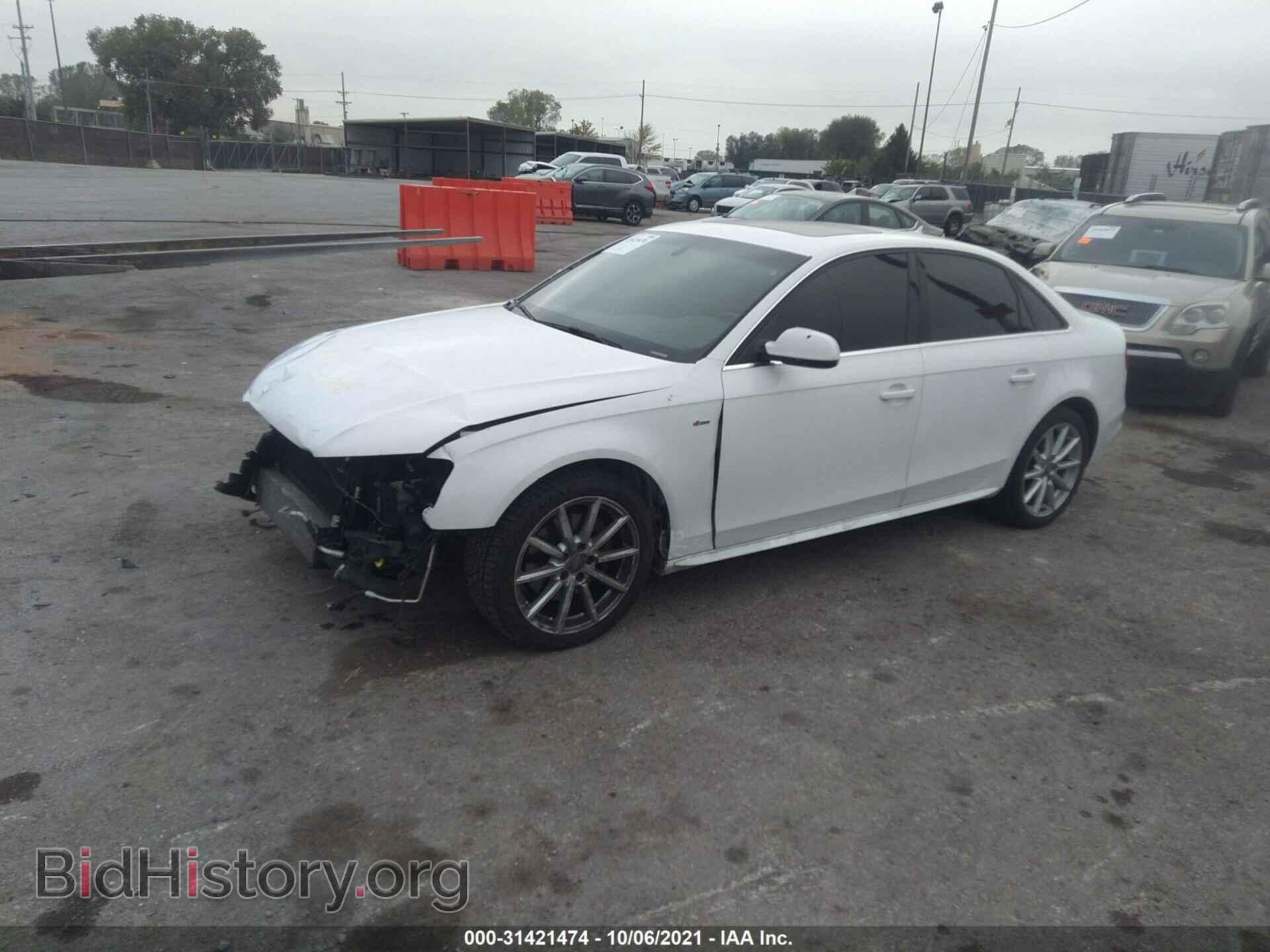 2014 AUDI A4 - VIN: WAUFFAFL2EA058514 - Фото 2