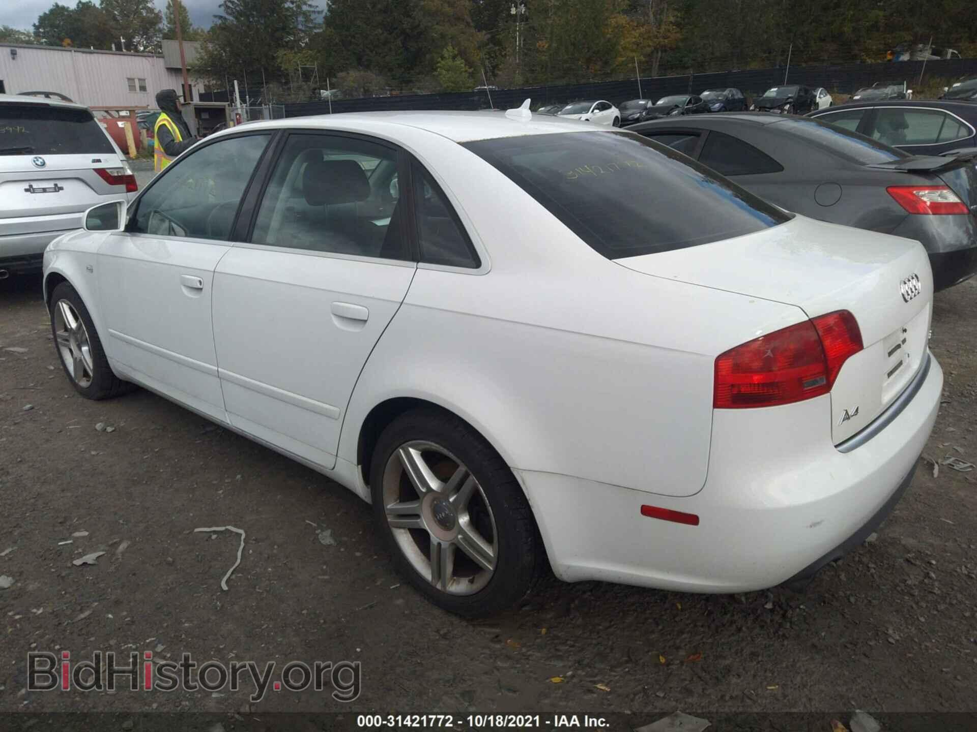 2007 AUDI A4 - VIN: WAUDF78E07A204503 - Photo 3