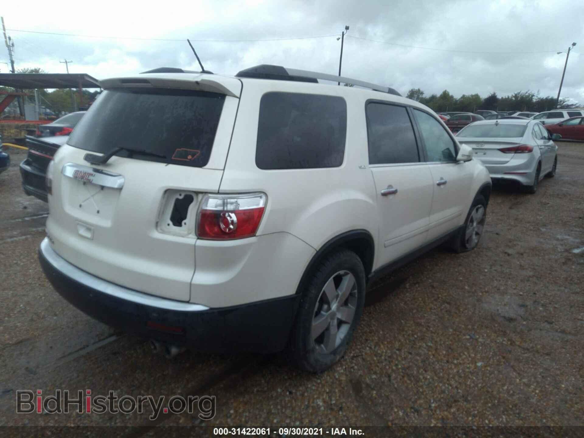 2012 GMC ACADIA - VIN: 1GKKRRED9CJ118811 - Фото 4