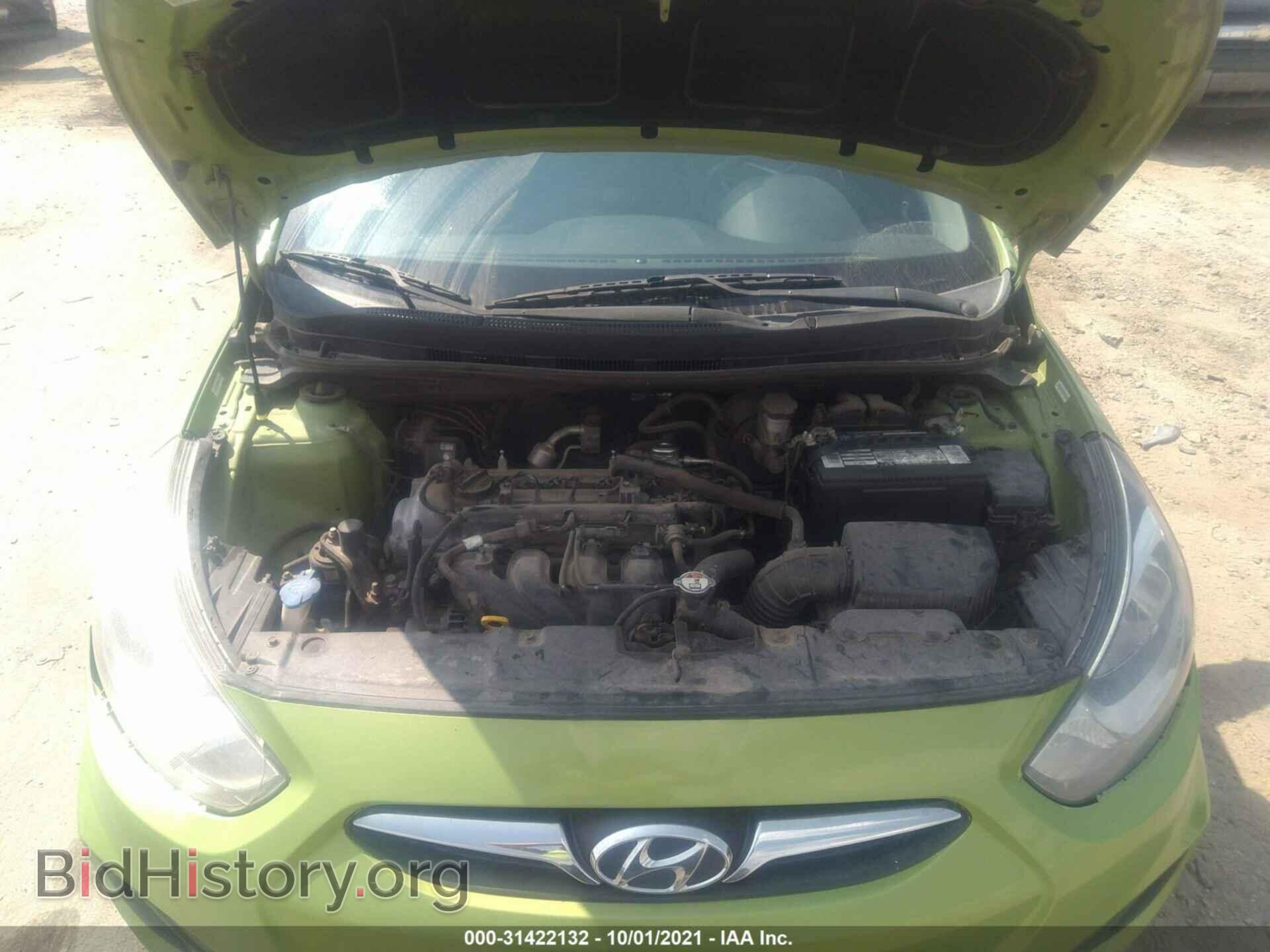 2013 HYUNDAI ACCENT - VIN: KMHCT5AE8DU066625 - Фото 10