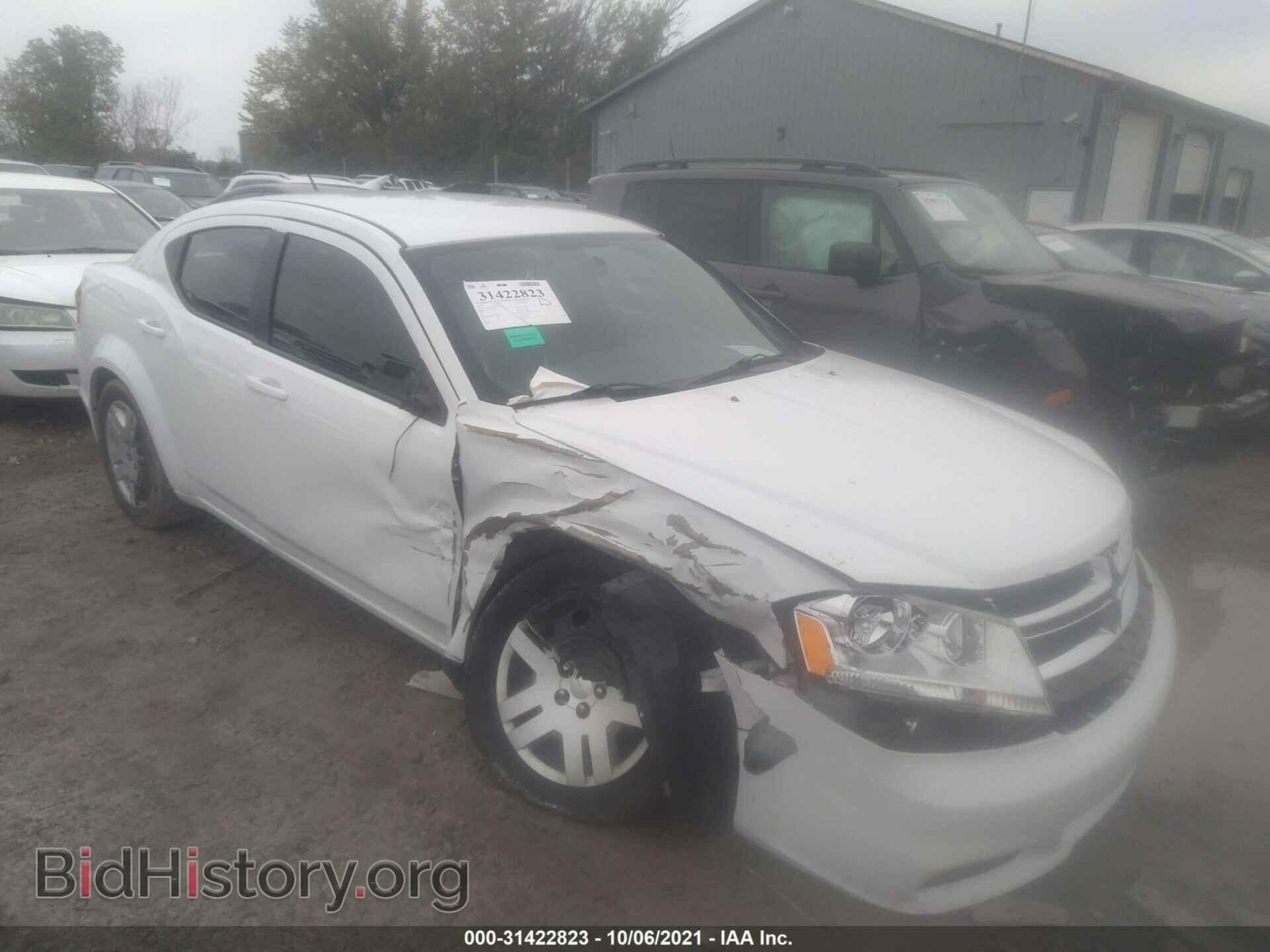 Фотография 1C3CDZAB3DN752441 - DODGE AVENGER 2013