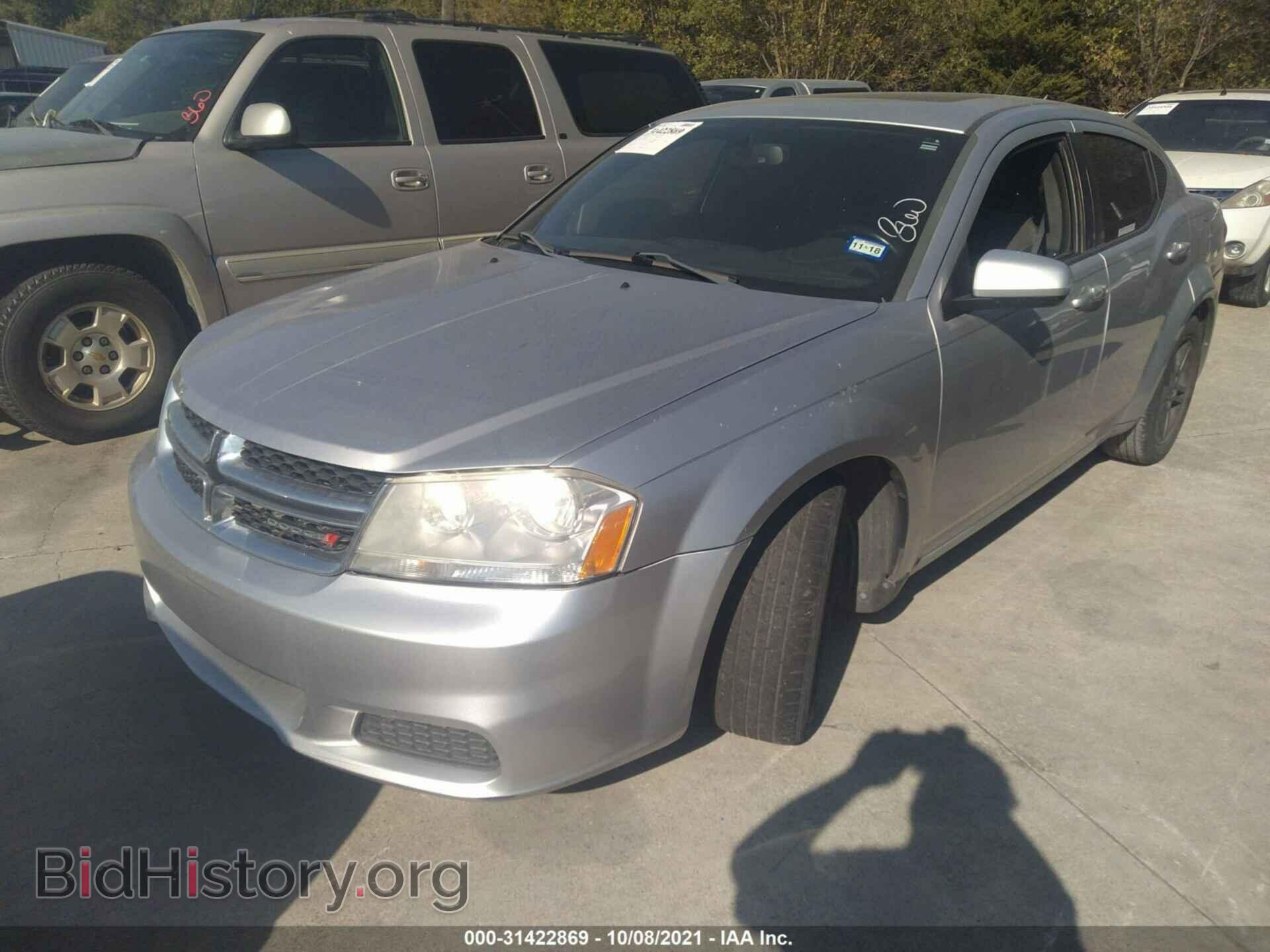 2012 DODGE AVENGER - VIN: 1C3CDZCB8CN312341 - Photo 2