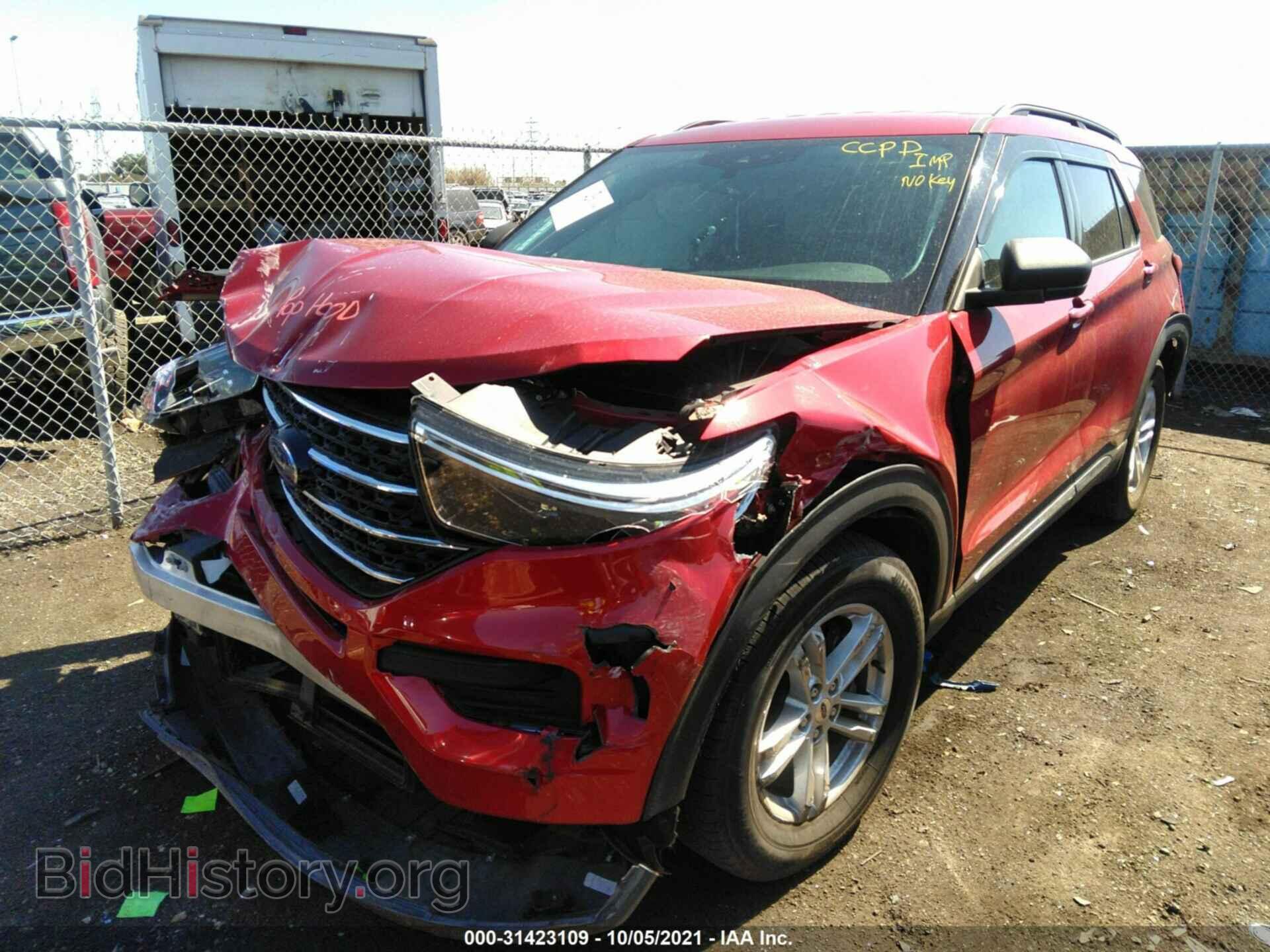 2020 FORD EXPLORER - VIN: 1FMSK7DH5LGC47100 - Фото 2