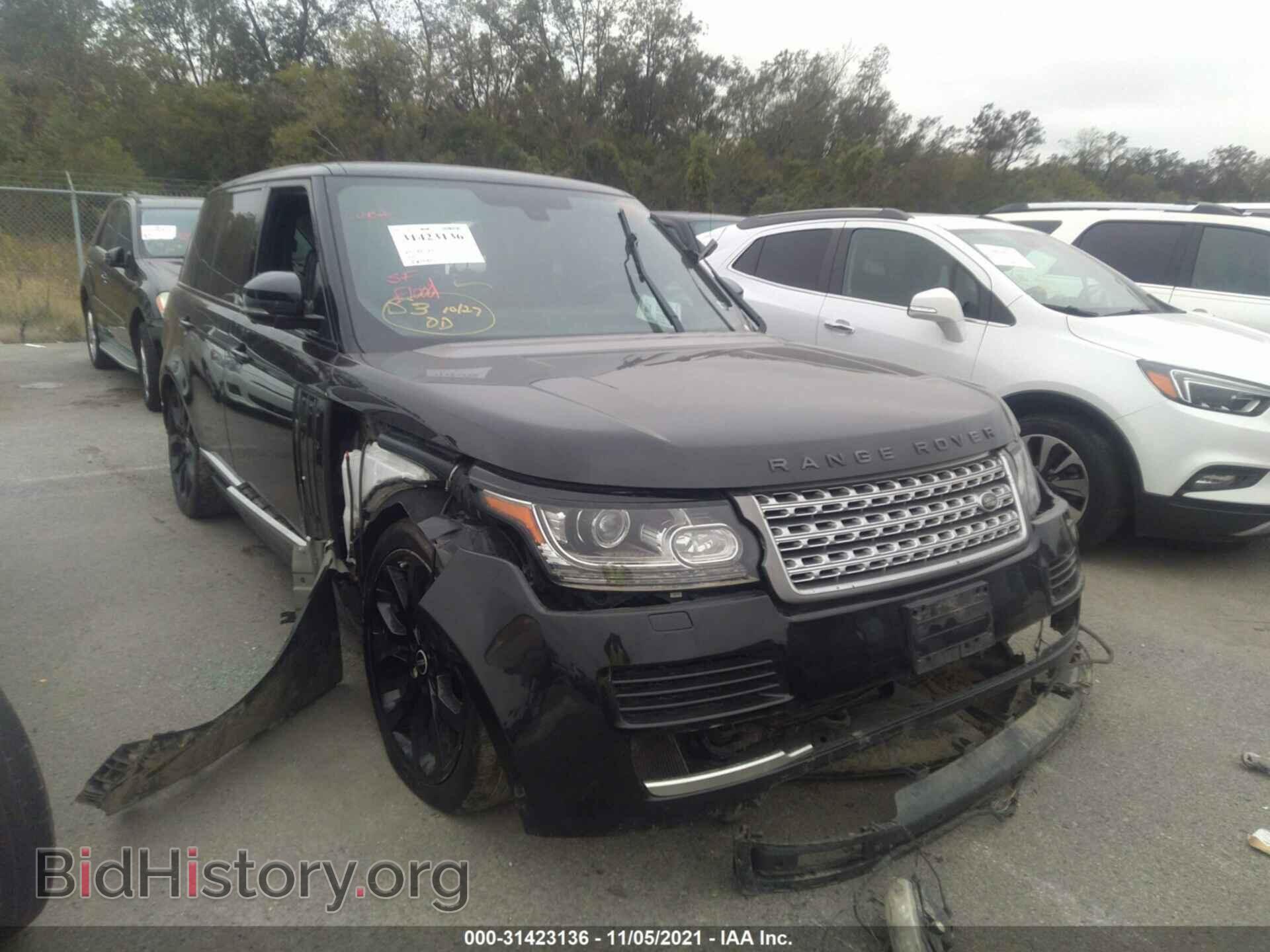 Фотография SALGS2EF0EA151996 - LAND ROVER RANGE ROVER 2014