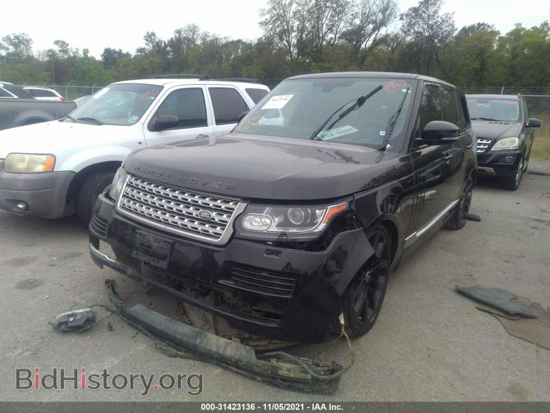 2014 LAND ROVER RANGE ROVER - VIN: SALGS2EF0EA151996 - Фото 2