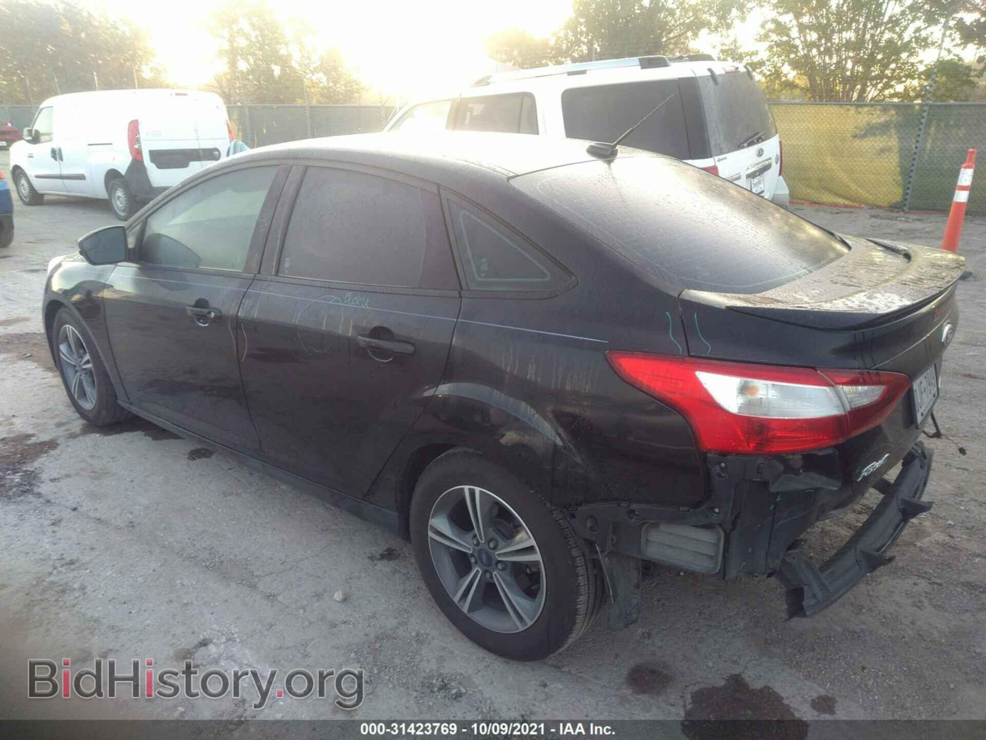 2014 FORD FOCUS - VIN: 1FADP3F23EL299633 - Фото 3