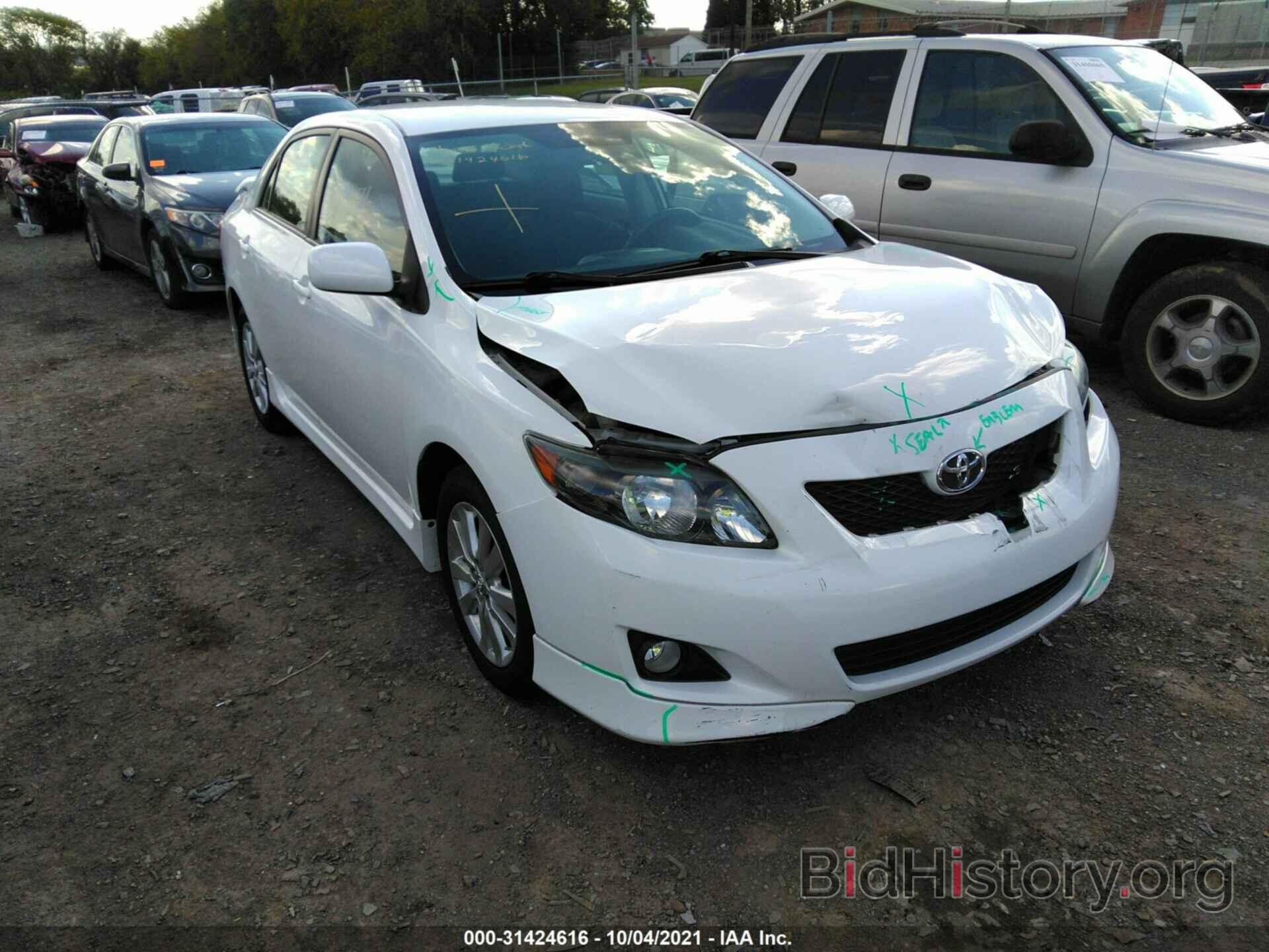 Photo 2T1BU4EE7AC379417 - TOYOTA COROLLA 2010