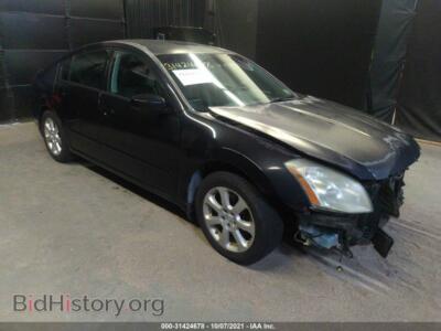 2007 Nissan MAXIMA 3.5 SL, черный — VIN 1N4BA41E77C820419, IAAI