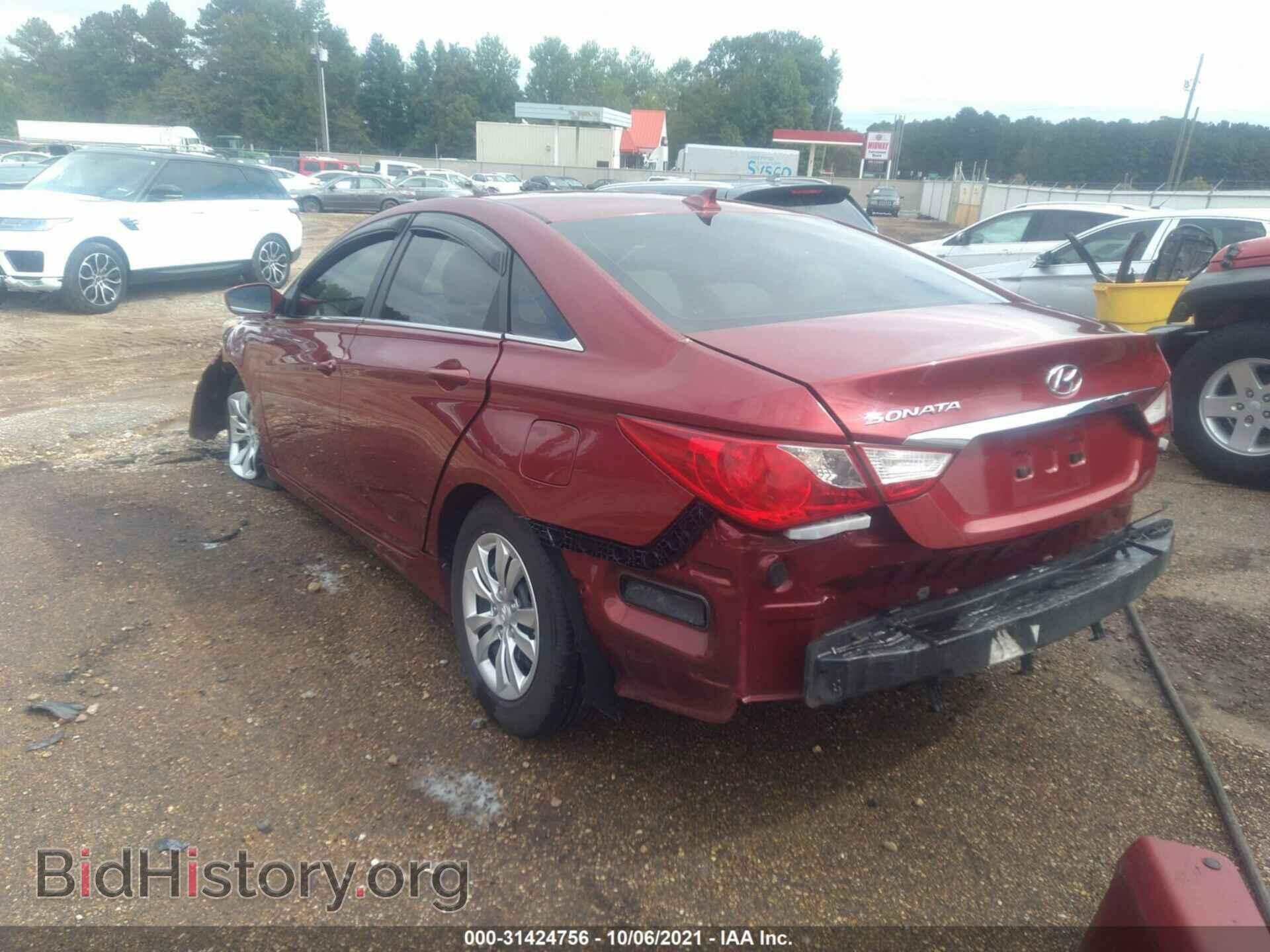 2012 HYUNDAI SONATA - VIN: 5NPEB4AC5CH358945 - Фото 3