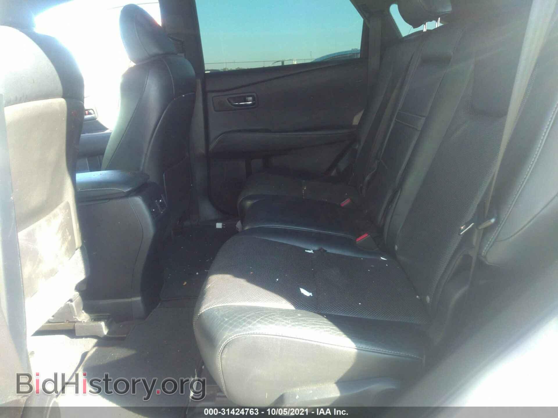 2013 LEXUS RX 350 - VIN: 2T2BK1BAXDC172624 - Фото 8