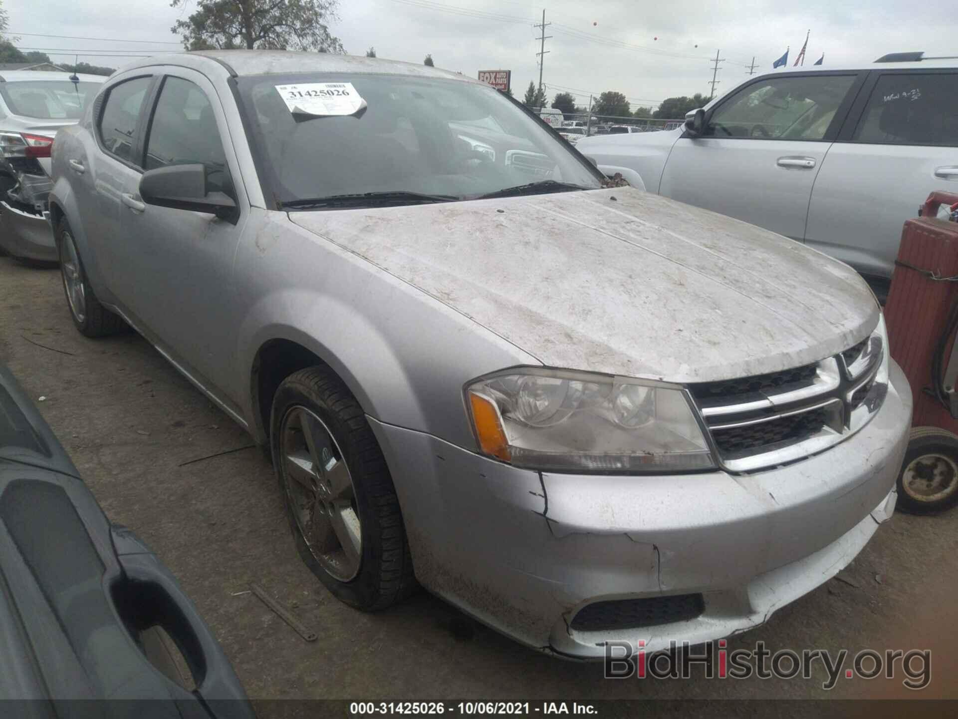 Photo 1C3CDZAB3CN252150 - DODGE AVENGER 2012