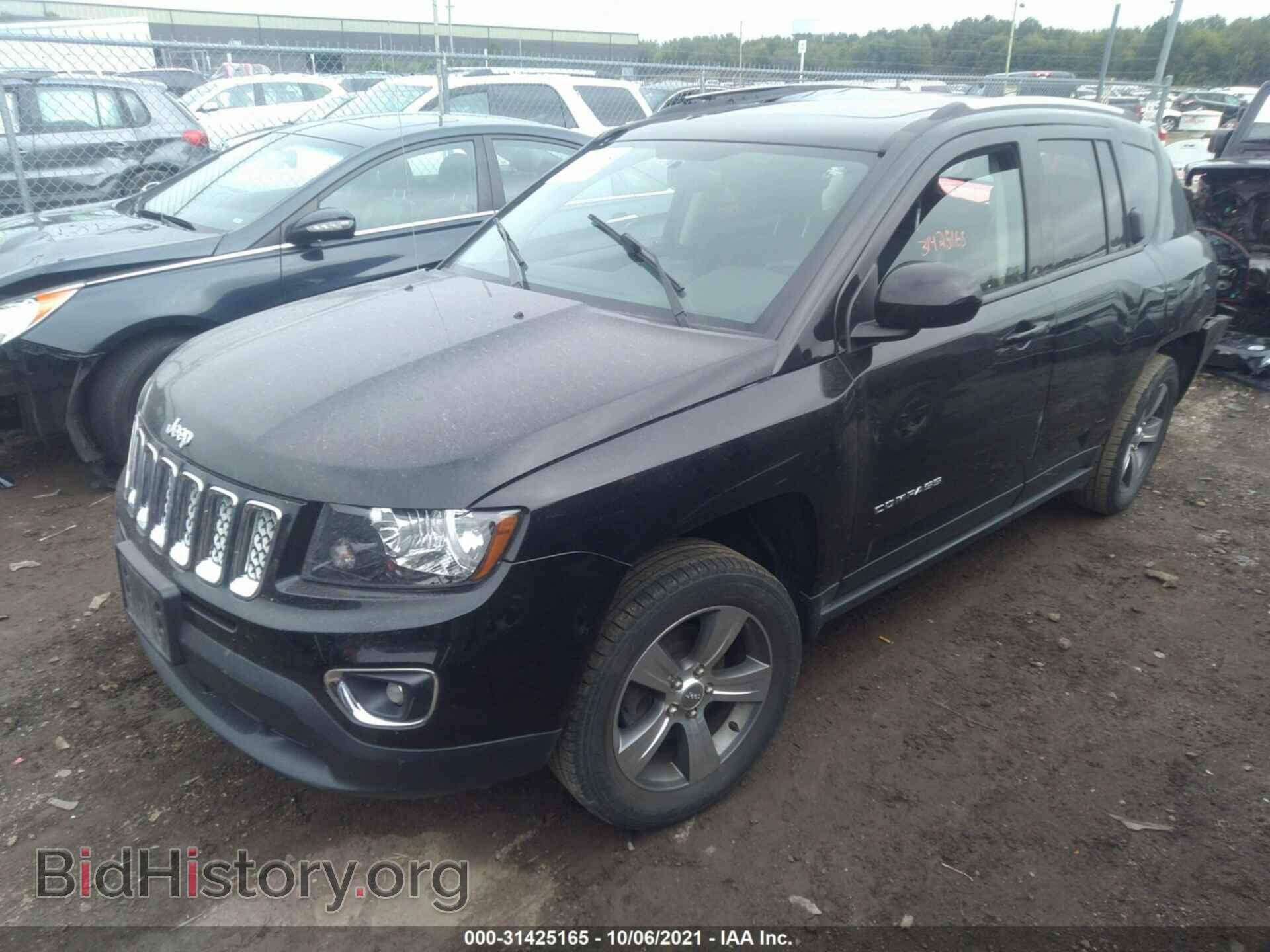 2016 JEEP COMPASS - VIN: 1C4NJDEB2GD733674 - Фото 2