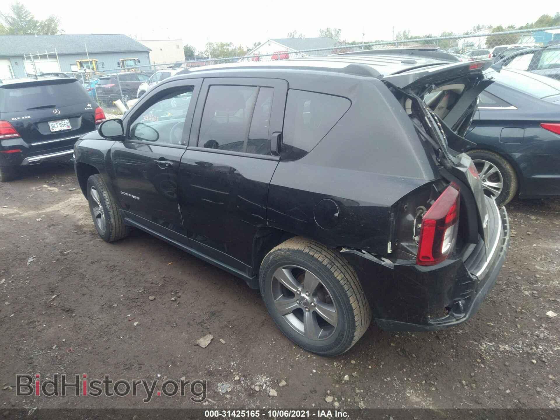 2016 JEEP COMPASS - VIN: 1C4NJDEB2GD733674 - Фото 3