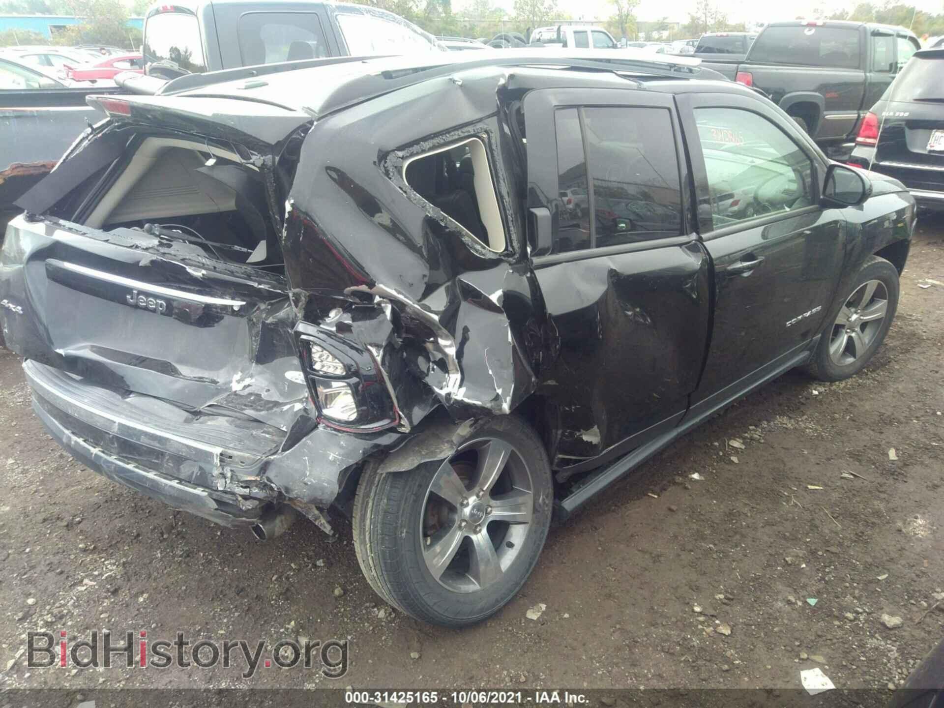 2016 JEEP COMPASS - VIN: 1C4NJDEB2GD733674 - Фото 4