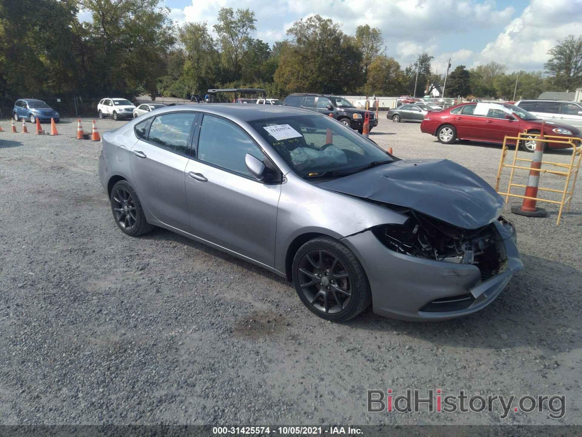 Фотография 1C3CDFAA1GD533901 - DODGE DART 2016