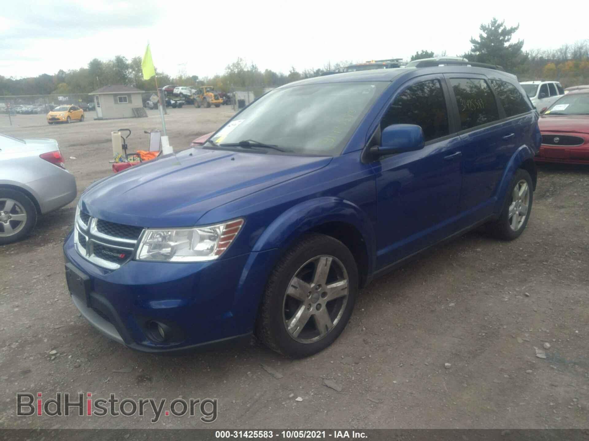 2012 DODGE JOURNEY - VIN: 3C4PDCBG2CT296855 - Фото 2