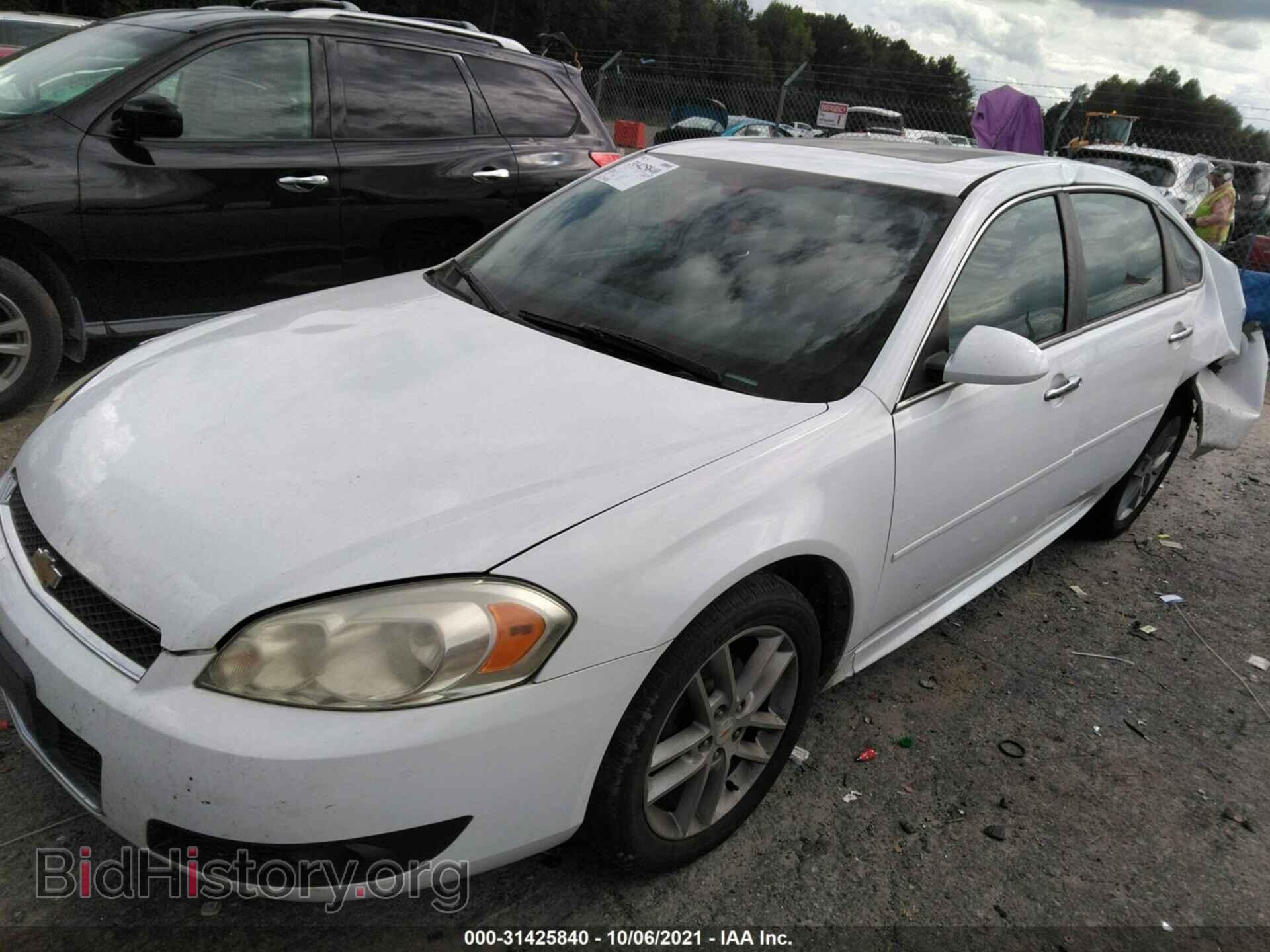 2012 CHEVROLET IMPALA - VIN: 2G1WC5E30C1121582 - Фото 2