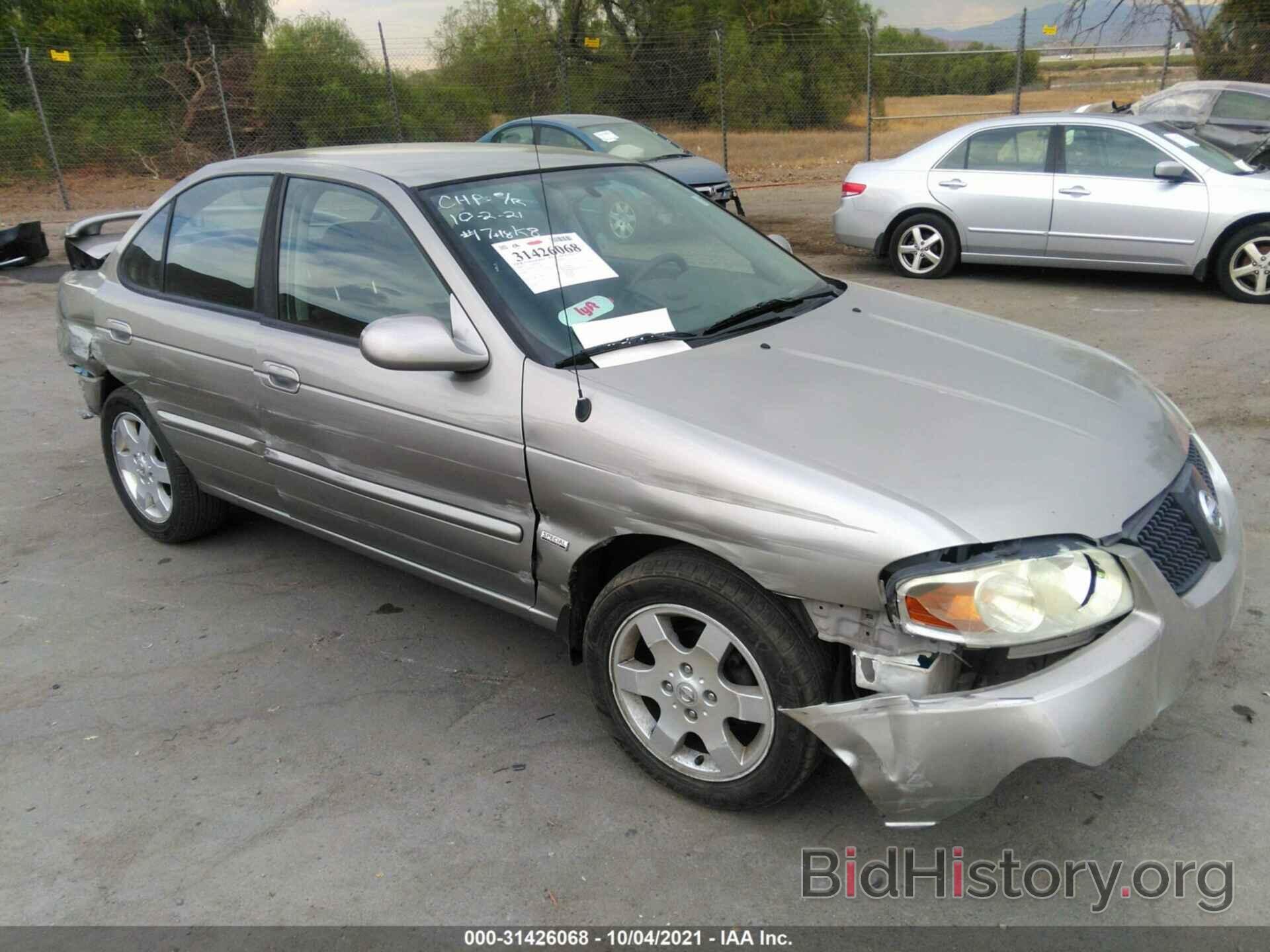 Photo 3N1CB51D16L633448 - NISSAN SENTRA 2006