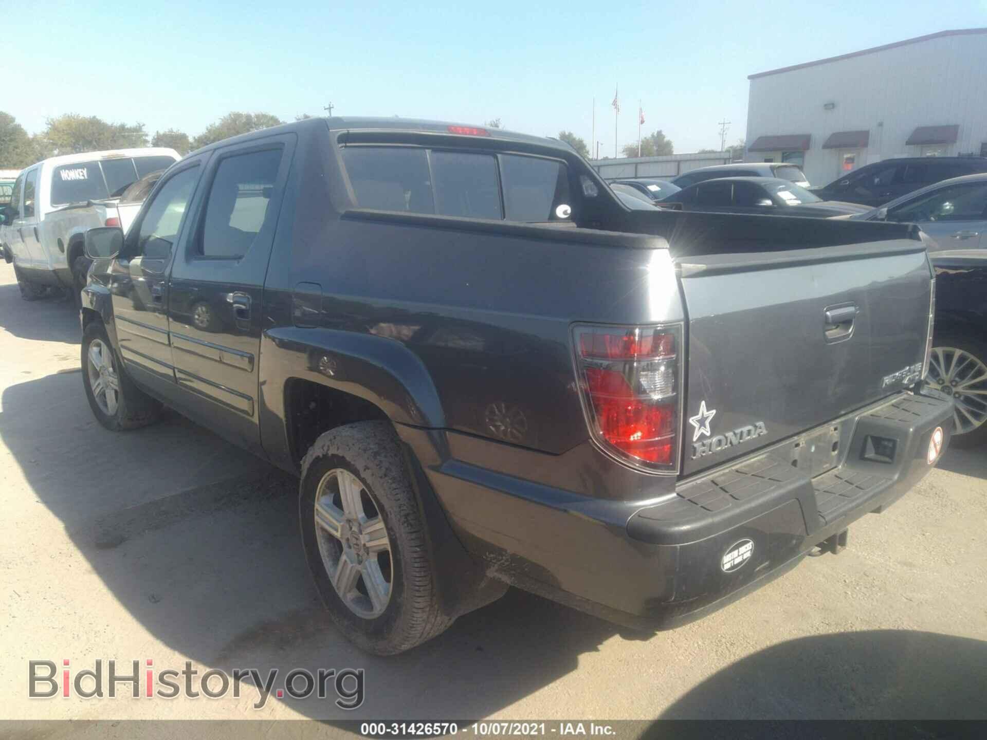 2012 HONDA RIDGELINE - VIN: 5FPYK1F59CB453052 - Photo 3