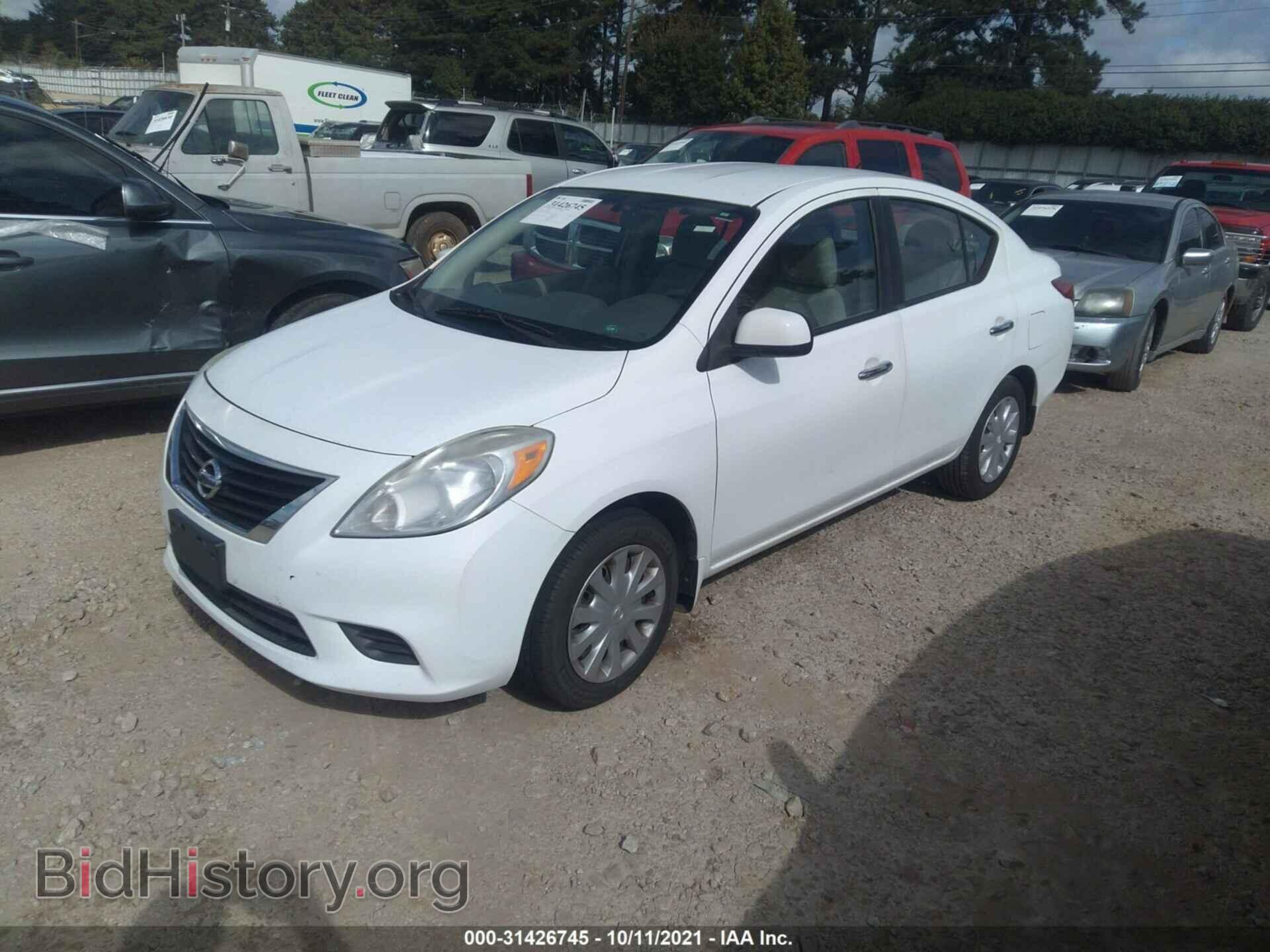 2012 NISSAN VERSA - VIN: 3N1CN7AP1CL889047 - Фото 2