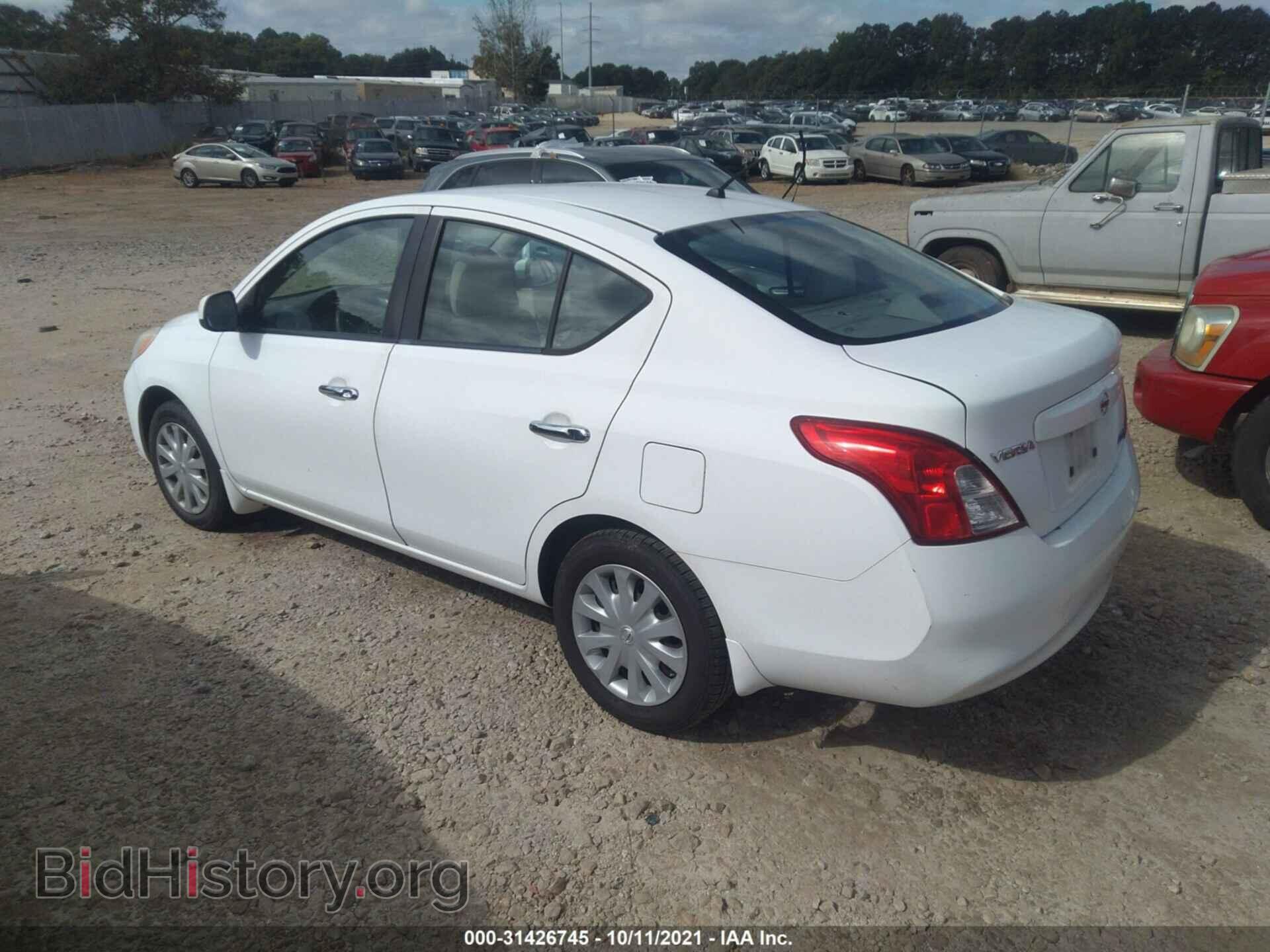 2012 NISSAN VERSA - VIN: 3N1CN7AP1CL889047 - Фото 3