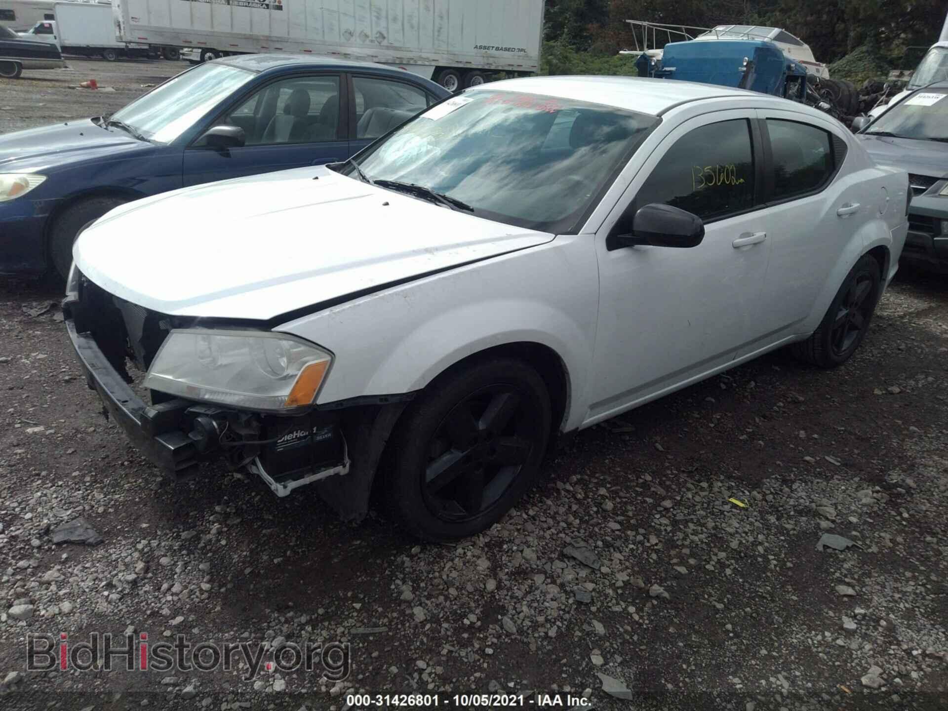 2013 DODGE AVENGER - VIN: 1C3CDZAG4DN750564 - Фото 2