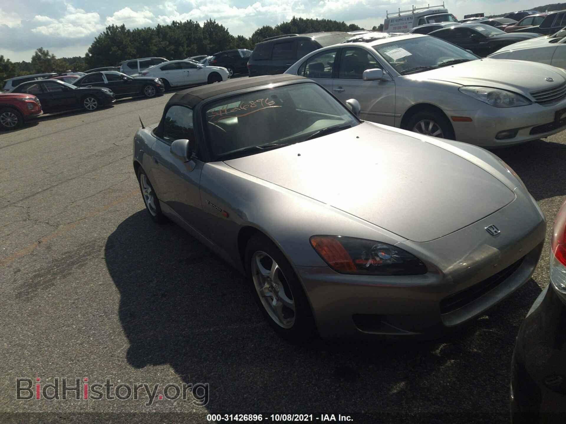 Фотография JHMAP11481T002150 - HONDA S2000 2001