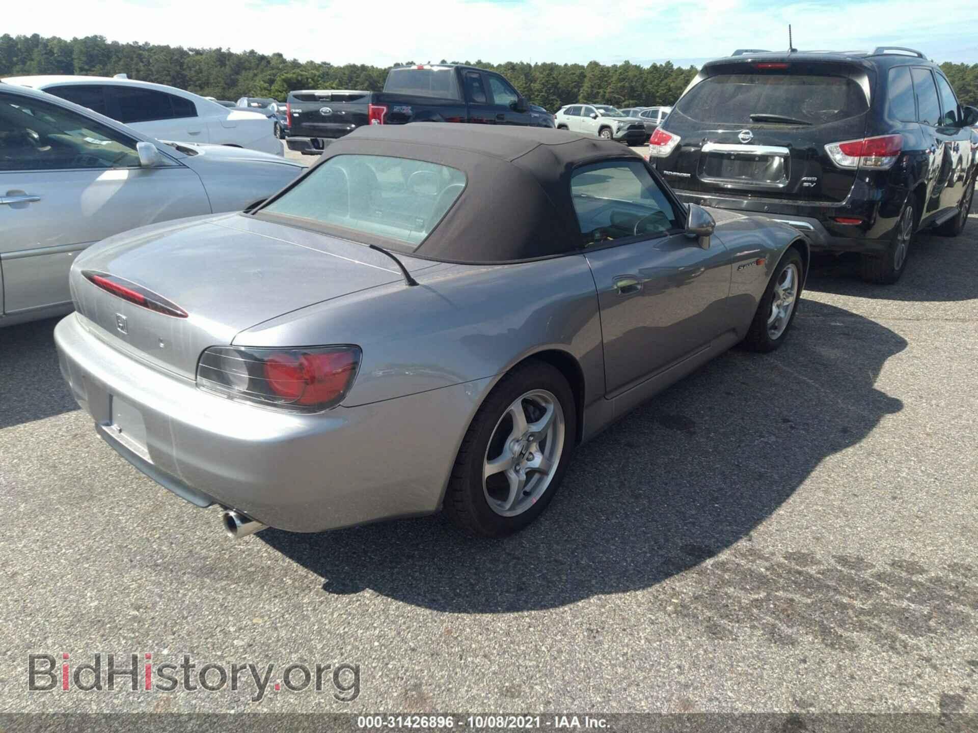 2001 HONDA S2000 - VIN: JHMAP11481T002150 - Фото 4