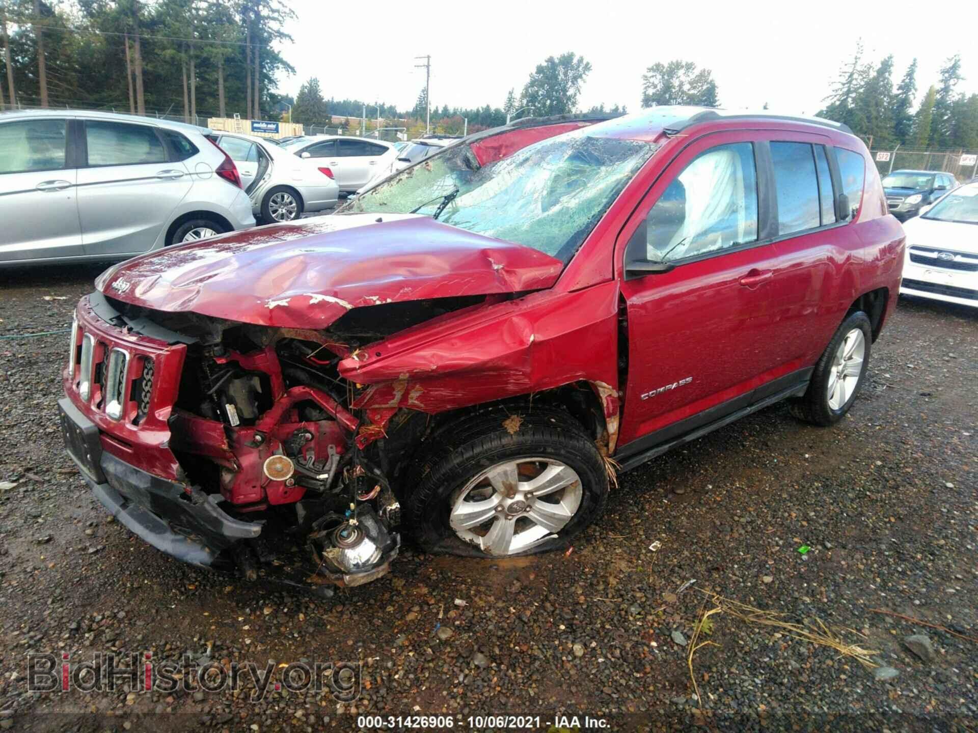 2017 JEEP COMPASS - VIN: 1C4NJDBB5HD143782 - Фото 2