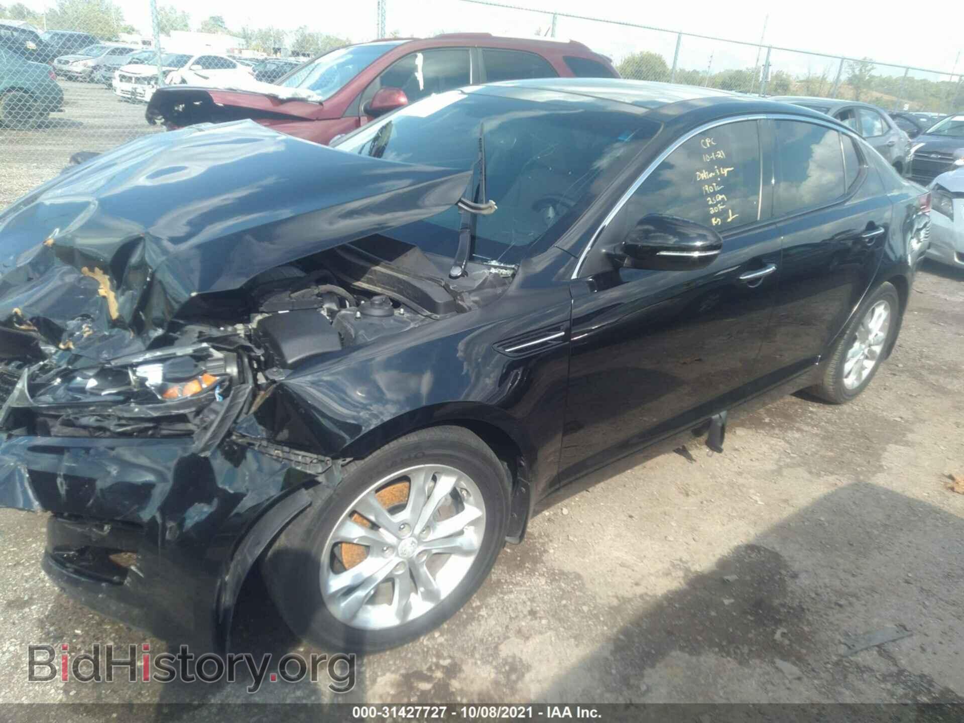 2013 KIA OPTIMA - VIN: 5XXGN4A72DG258382 - Фото 2